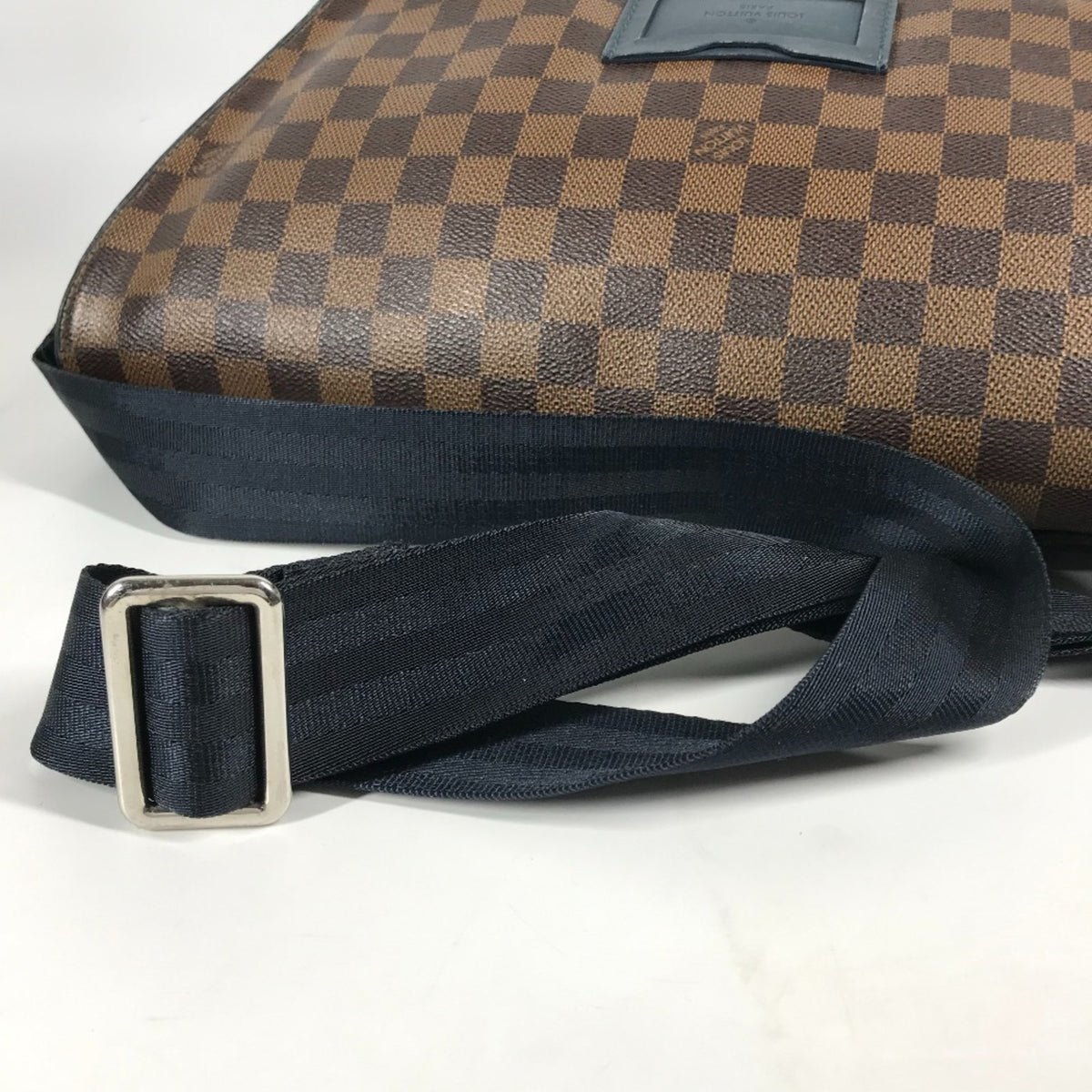 Louis Vuitton Brown Damier Canvas Messenger Bag Shoulder Bag (Pre-Owned)