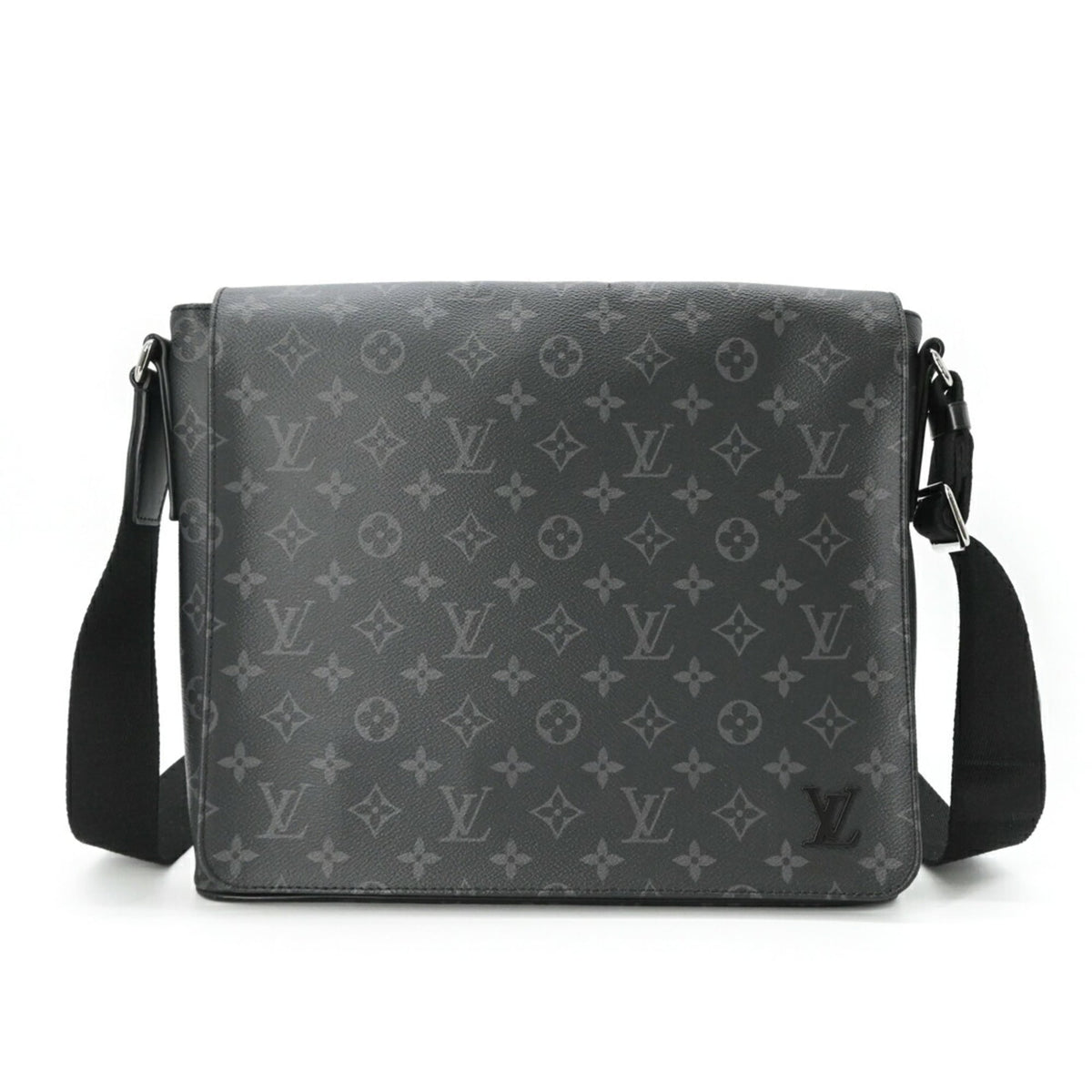 Louis Vuitton Monogram Eclipse Black Monogram Eclipse Messenger Bag Shoulder Bag (Pre-Owned)