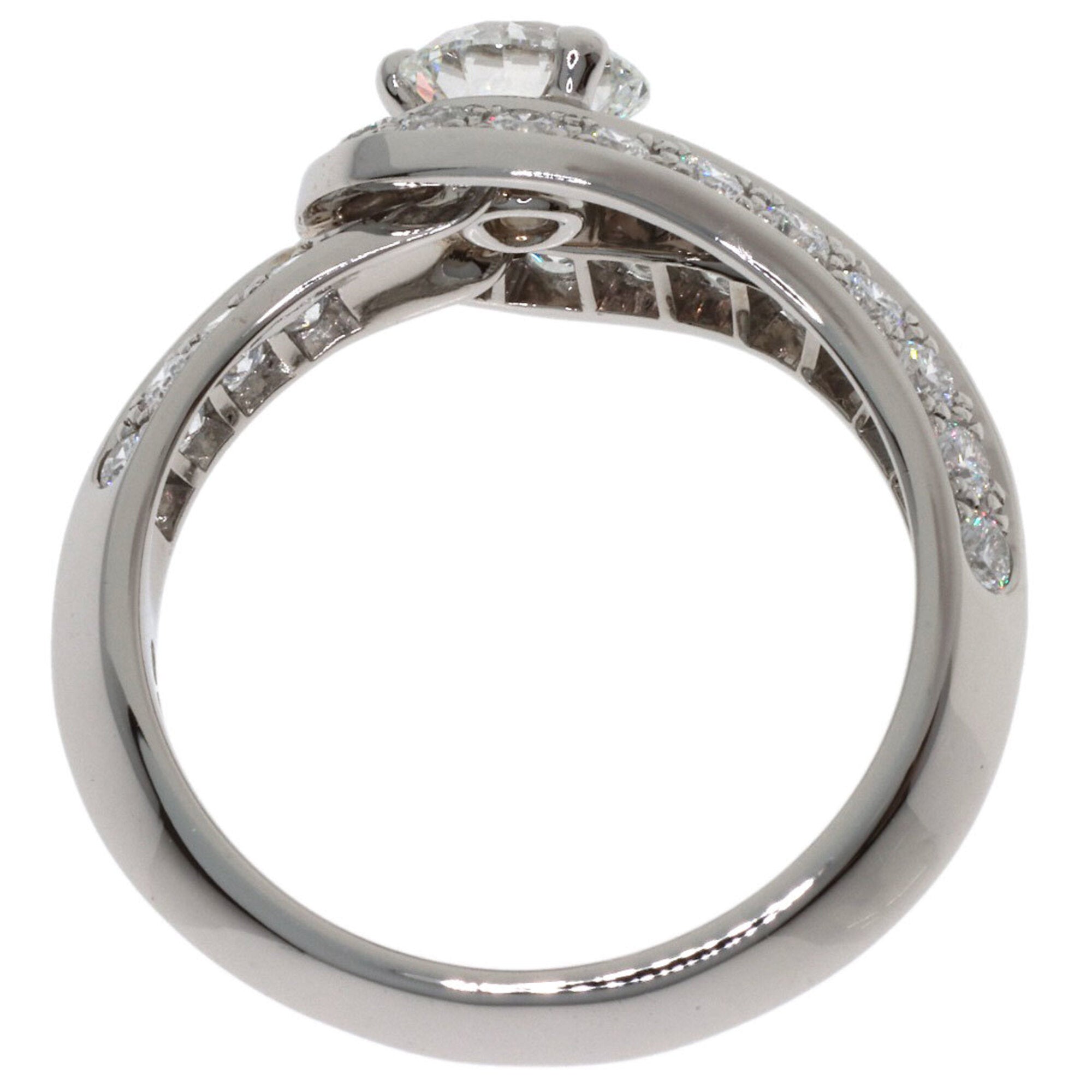 Van Cleef & Arpels Platinum 950 Band Ring (Pre-Owned)