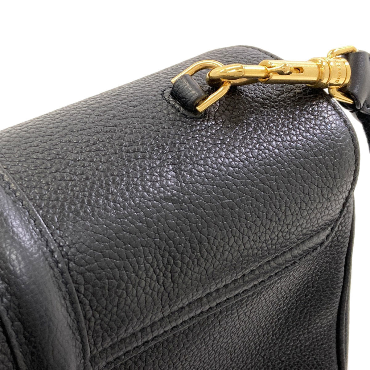 Celine Black Leather Shoulder Bag (Pre-Owned)