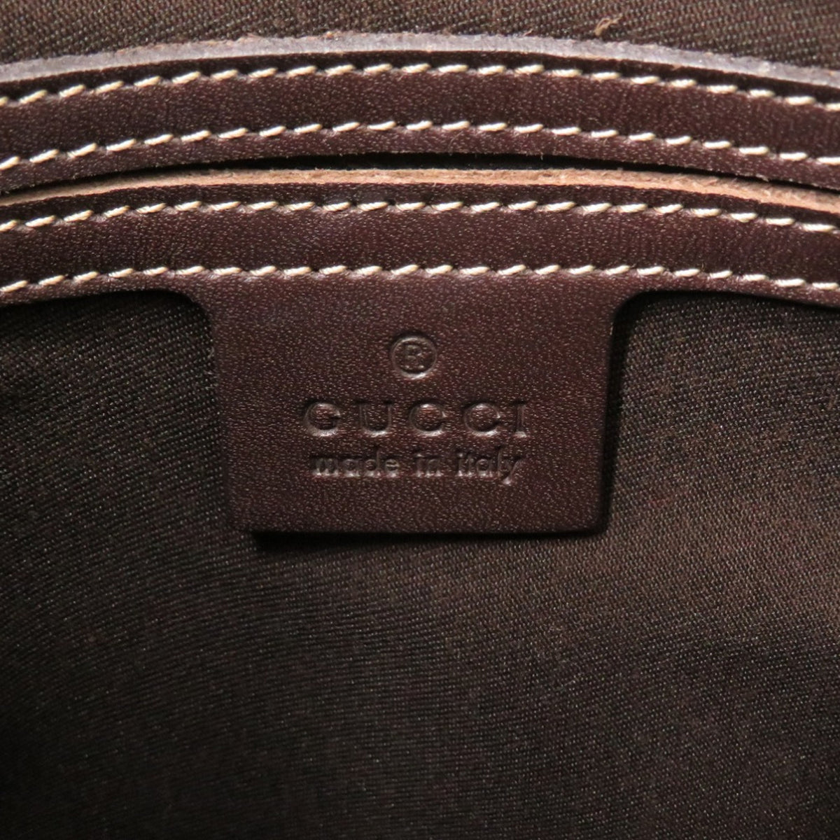 Gucci Beige Gg Supreme Shoulder Bag (Pre-Owned)