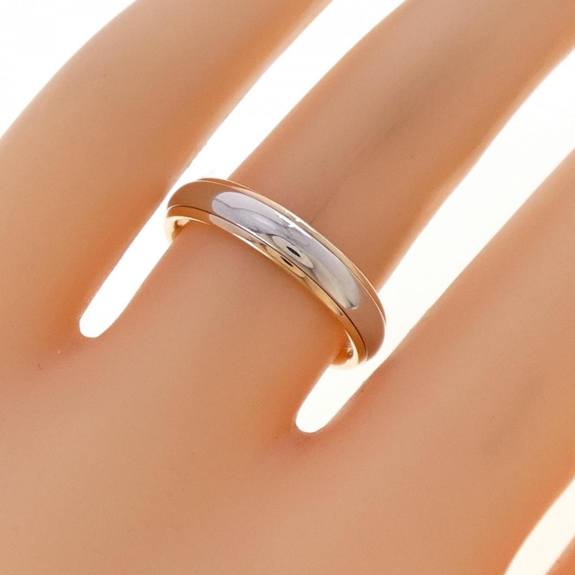 Tiffany Pink Gold (18K) Platinum 950 Band Ring (Pre-Owned)