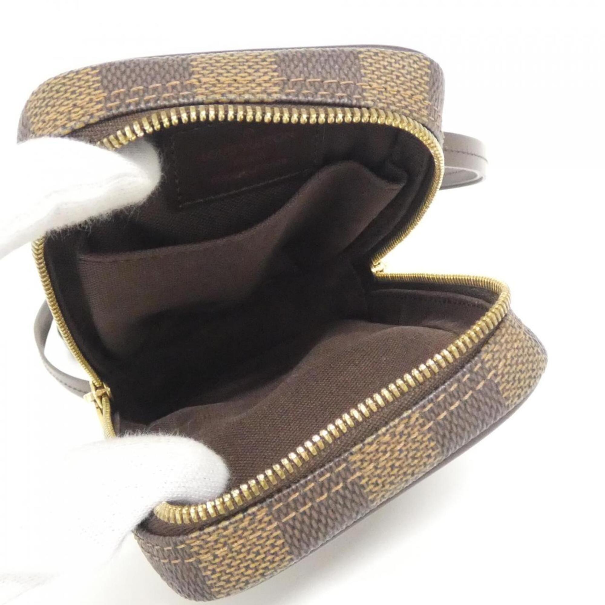 Louis Vuitton Brown Coated Canvas Handbag (Pre-Owned)