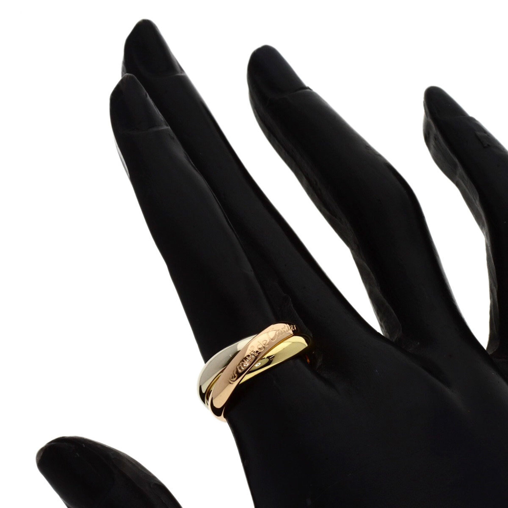 Cartier Yellow Gold (18K) Pink Gold (18K) White Gold (18K) Band Ring (Pre-Owned)