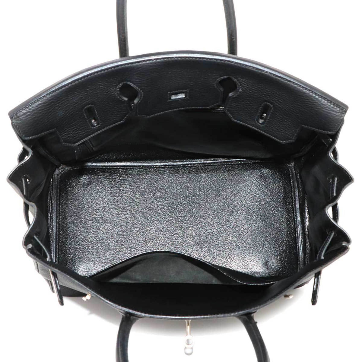 Hermes Birkin Black Togo Leather Handbag (Pre-Owned)