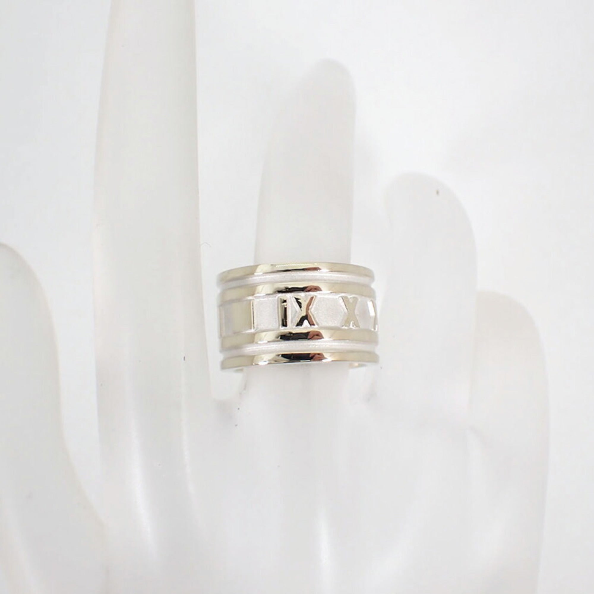 Tiffany Sterling Silver 925 Band Ring (Pre-Owned)