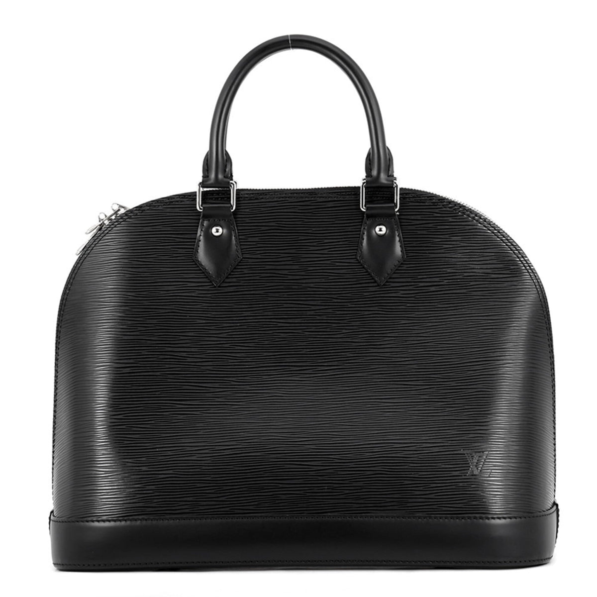 Louis Vuitton Epi Black Noir Epi Leather Handbag (Pre-Owned)