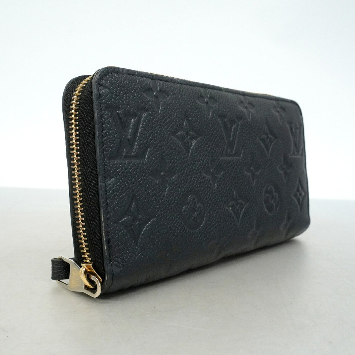 Louis Vuitton Noir Long Wallet (Bi-Fold) (Pre-Owned)