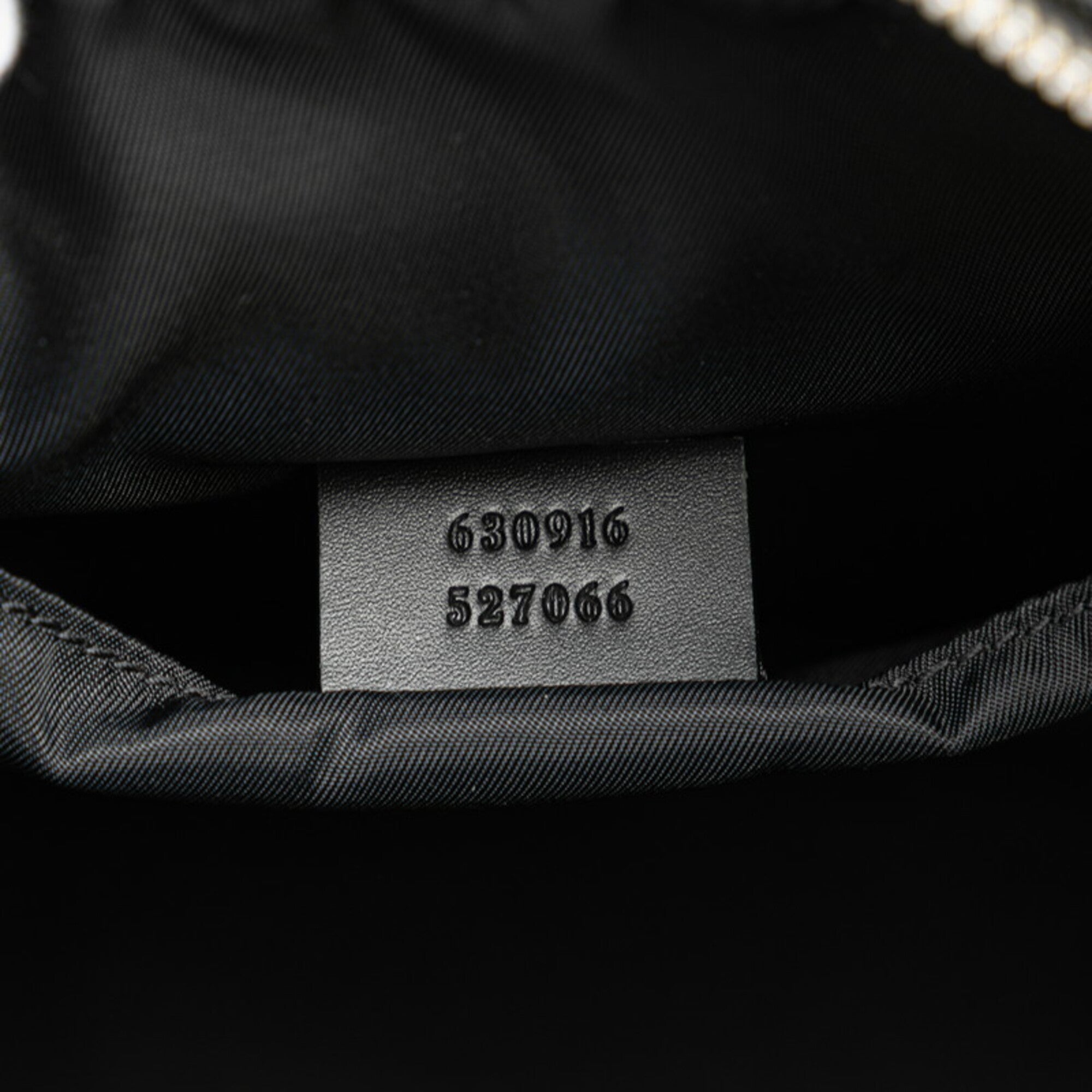 Gucci Black Leather Nylon Canvas Clutch Bag (Pre-Owned)