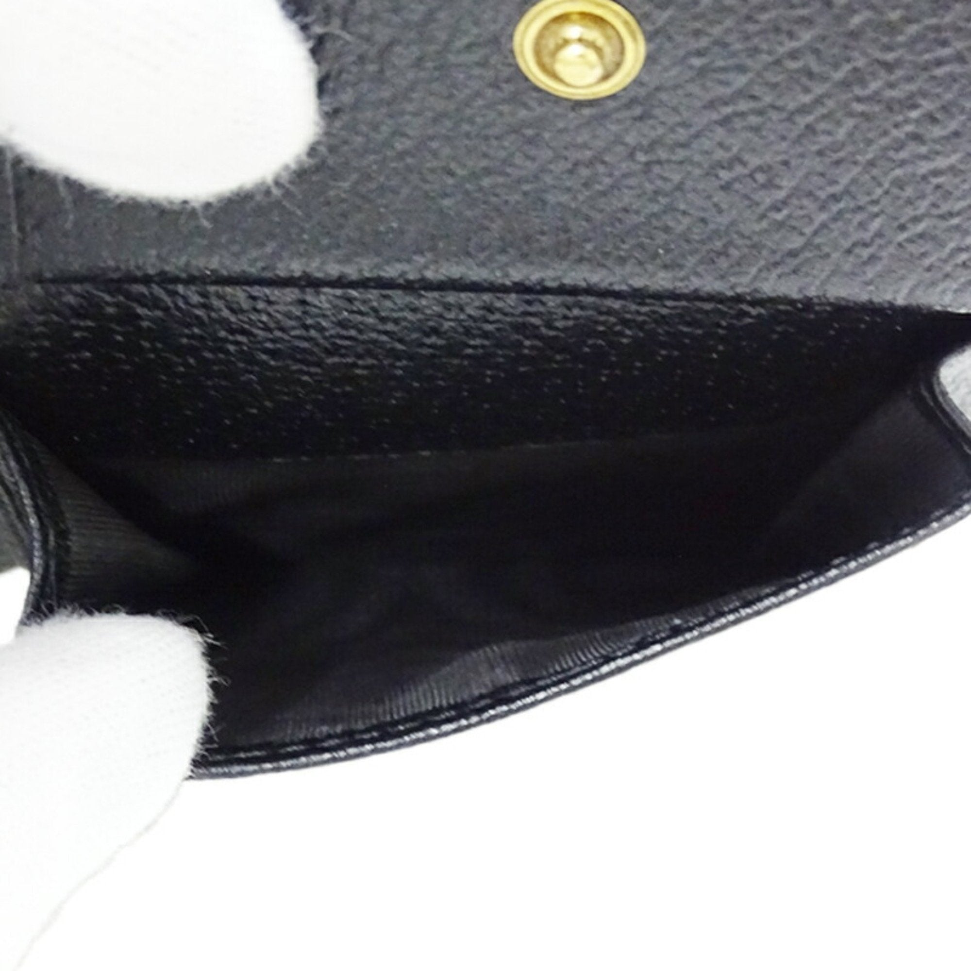 Gucci Black Leather Wallet (Bi-Fold) (Pre-Owned)