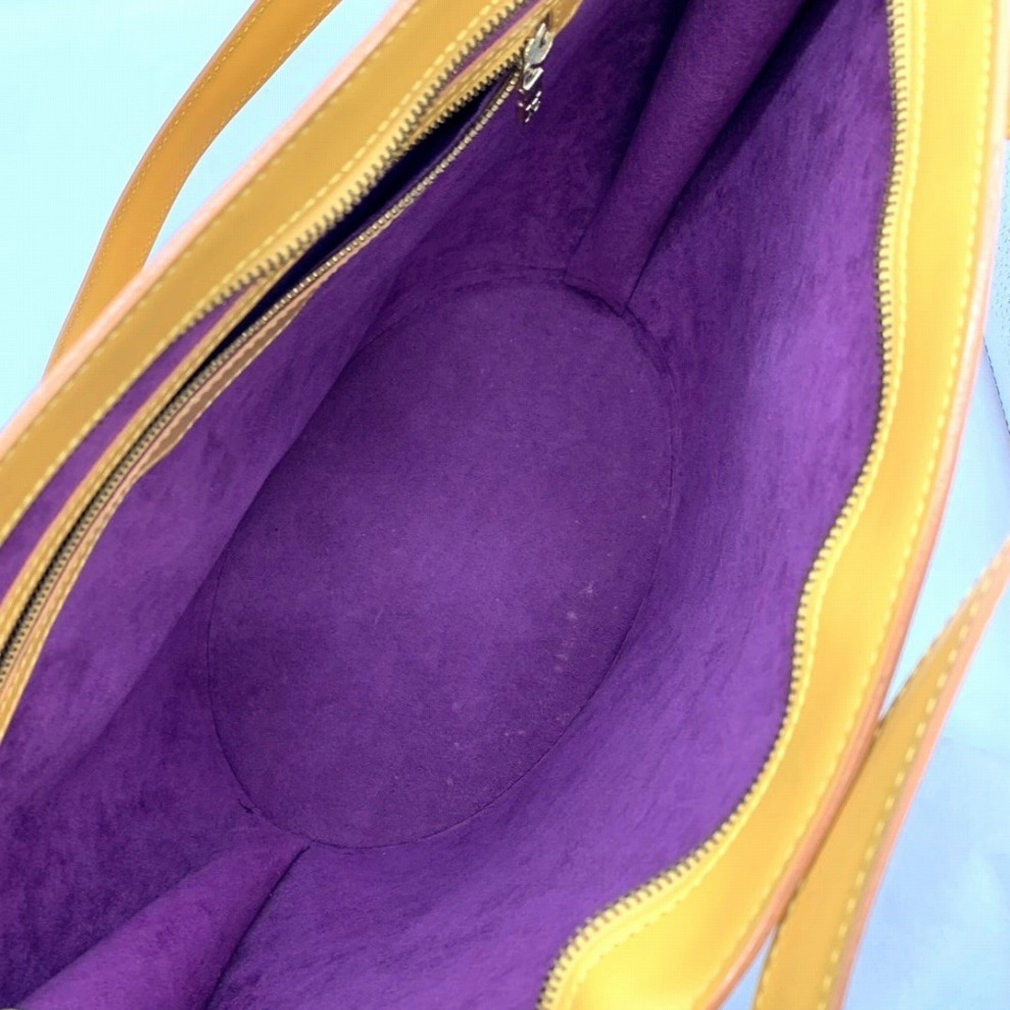 Louis Vuitton Epi Yellow Epi Leather Shoulder Bag (Pre-Owned)