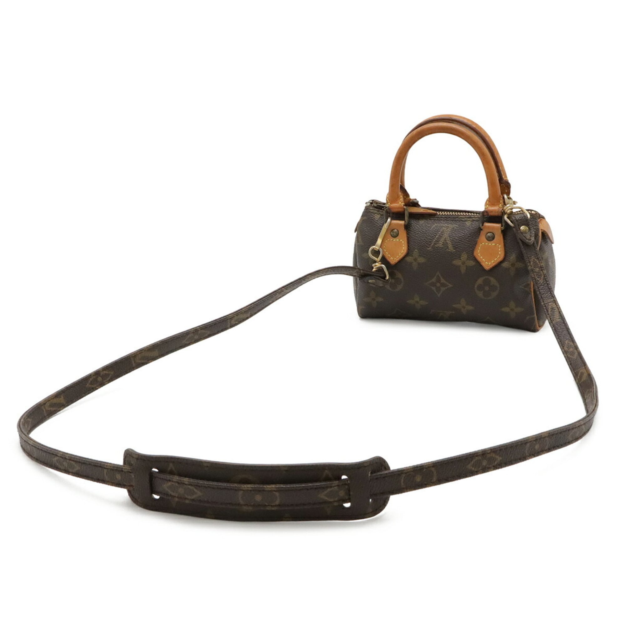 Louis Vuitton Brown Monogram Monogram Mini Handbag Pochette Pouch Shoulder Bag (Pre-Owned)