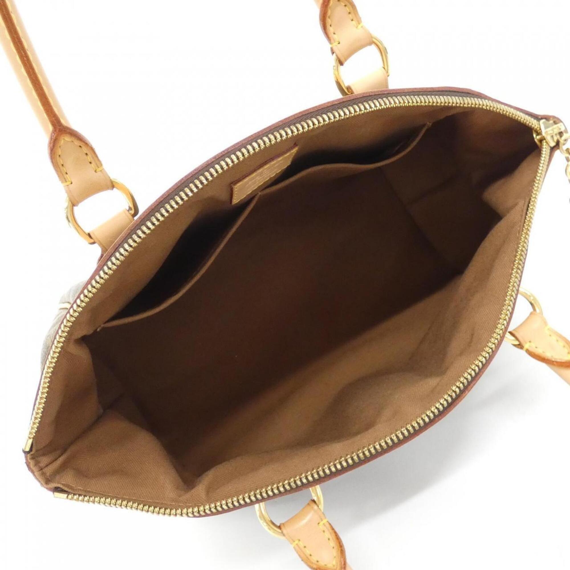 Louis Vuitton Marron Monogram Coated Canvas Handbag (Pre-Owned)