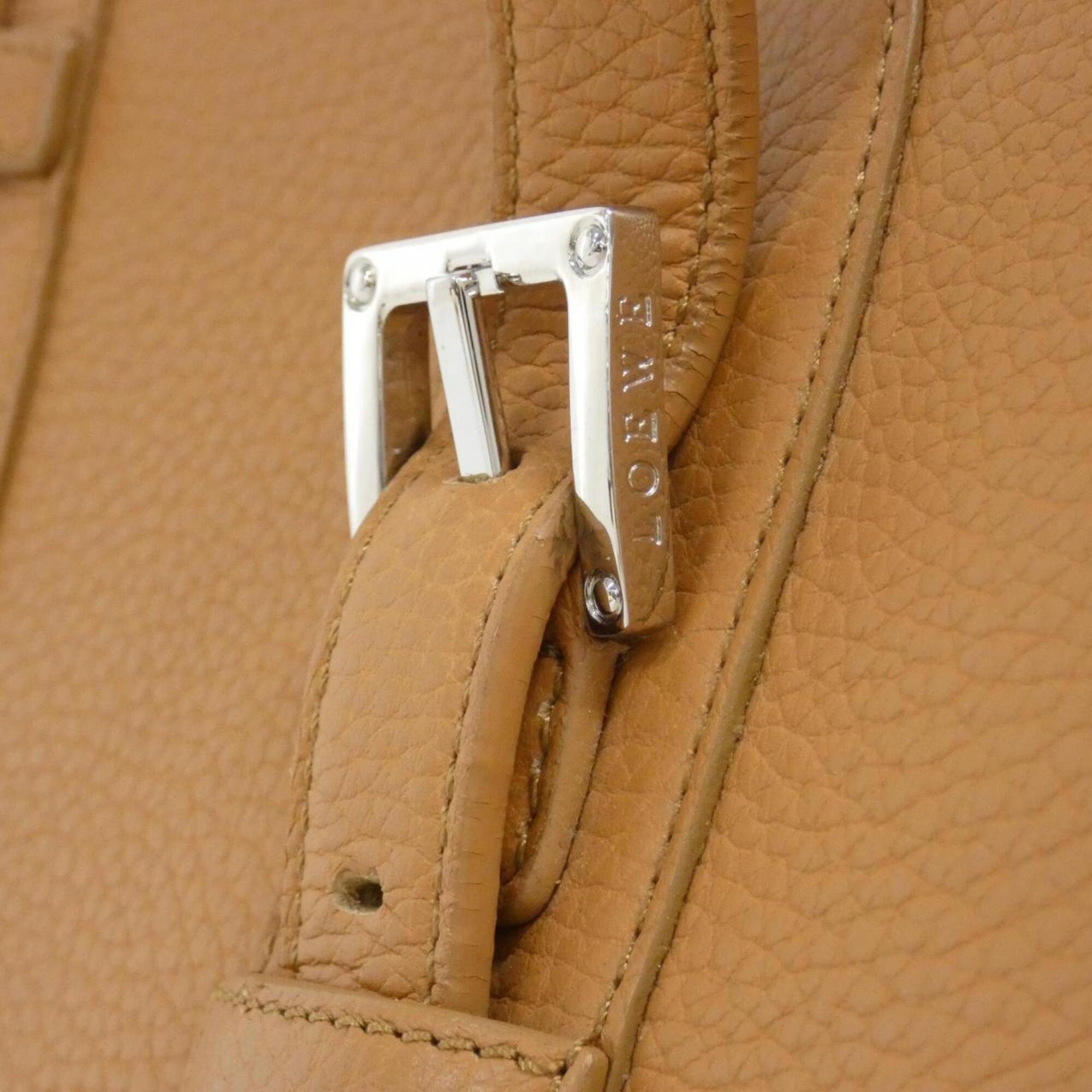 Loewe Light Brown Leather Handbag (Pre-Owned)