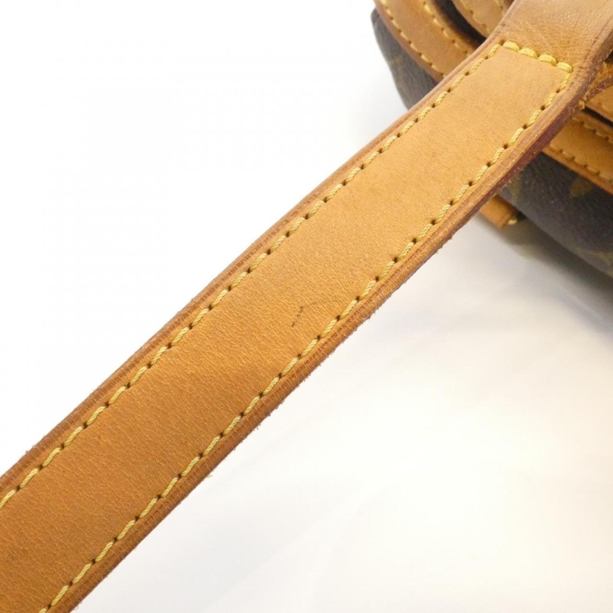 Louis Vuitton Marron Monogram Coated Canvas Shoulder Bag (Pre-Owned)