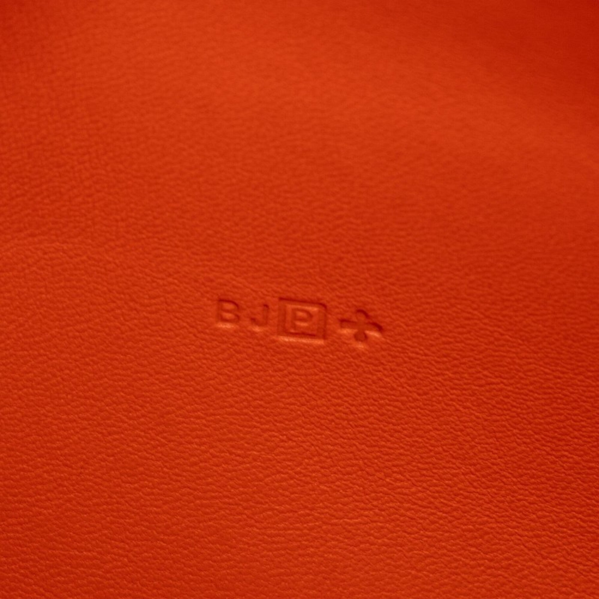 Hermes Dogon Duo Orange Taurillon Clemence Leather Long Wallet (Bi-Fold) (Pre-Owned)