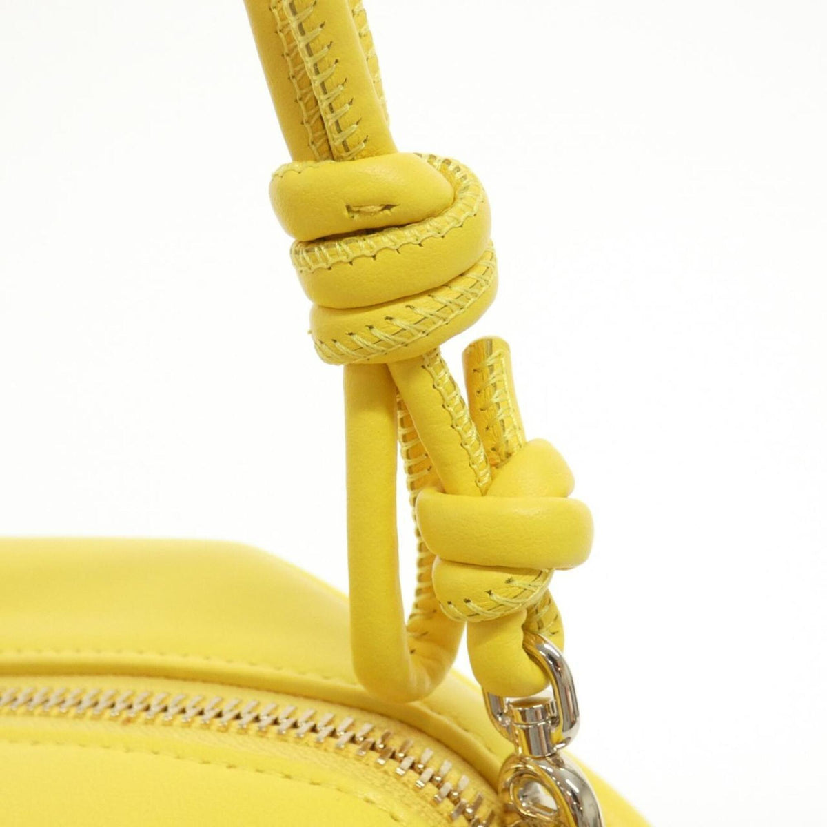 Christian Dior Yellow Leather Handbag Shoulder Bag (Pre-Owned)