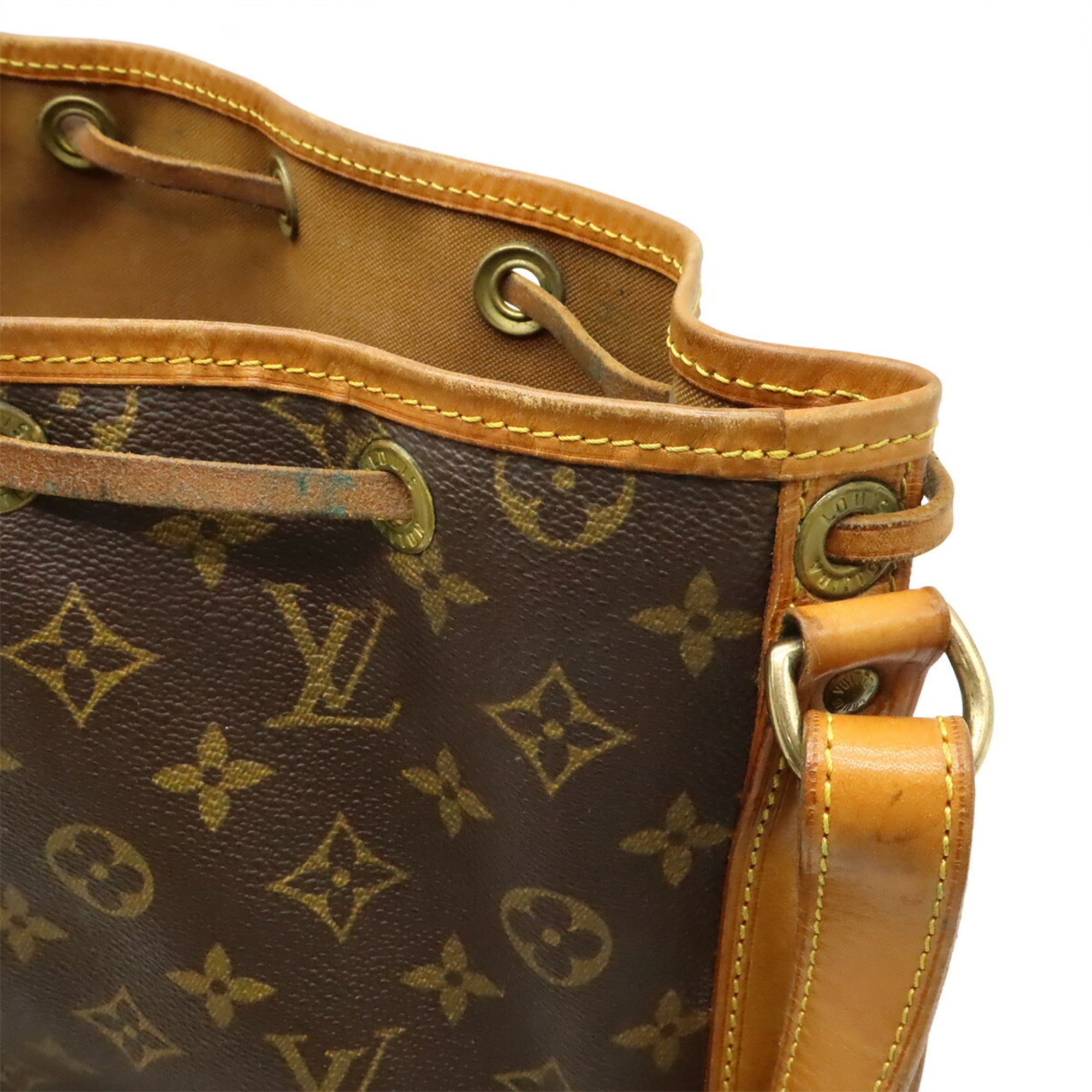 Louis Vuitton Brown Monogram Canvas Pvc Coated Canvas Shoulder Bag (Pre-Owned)