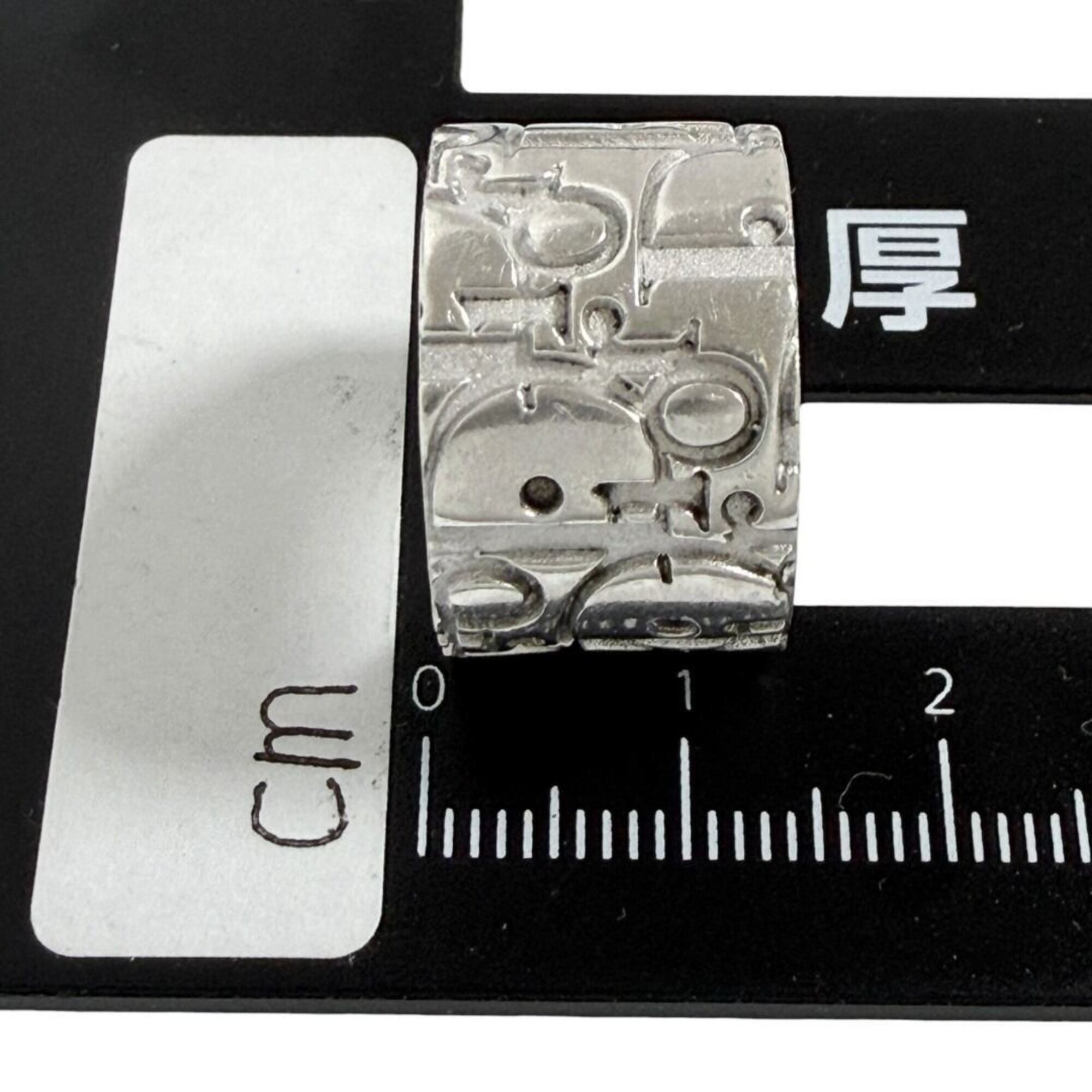 Christian Dior Silver Silver 925 Band Ring (Pre-Owned)