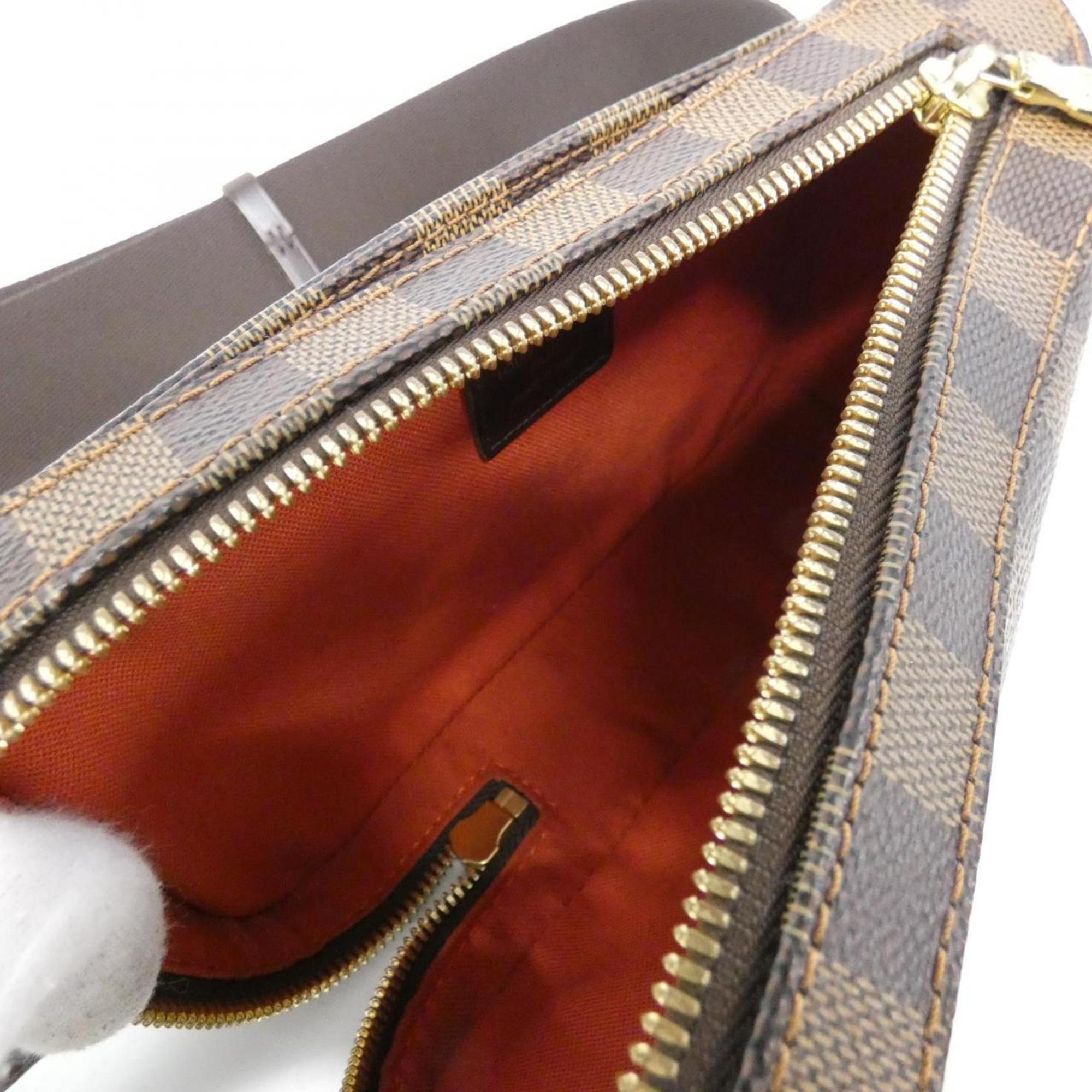 Louis Vuitton Ebene Coated Canvas Shoulder Bag (Pre-Owned)