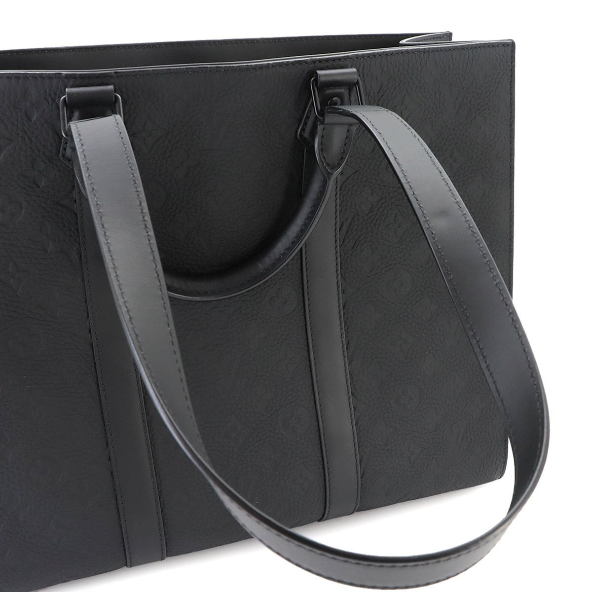 Louis Vuitton Black Monogram Monogram Handbag Tote Bag (Pre-Owned)