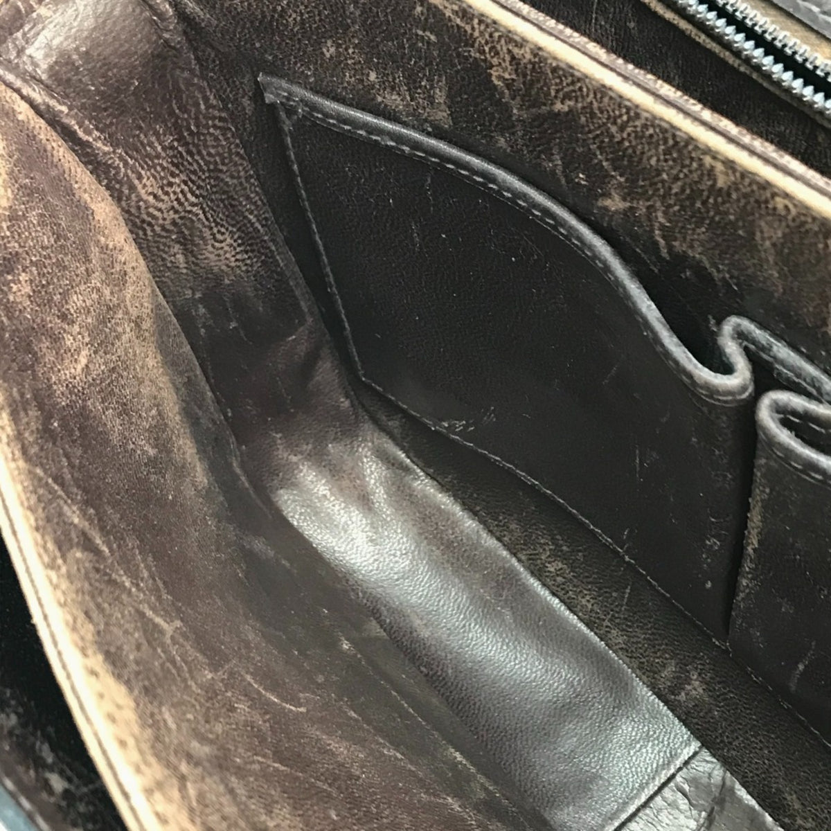 Celine Brown Leather Shoulder Bag (Pre-Owned)