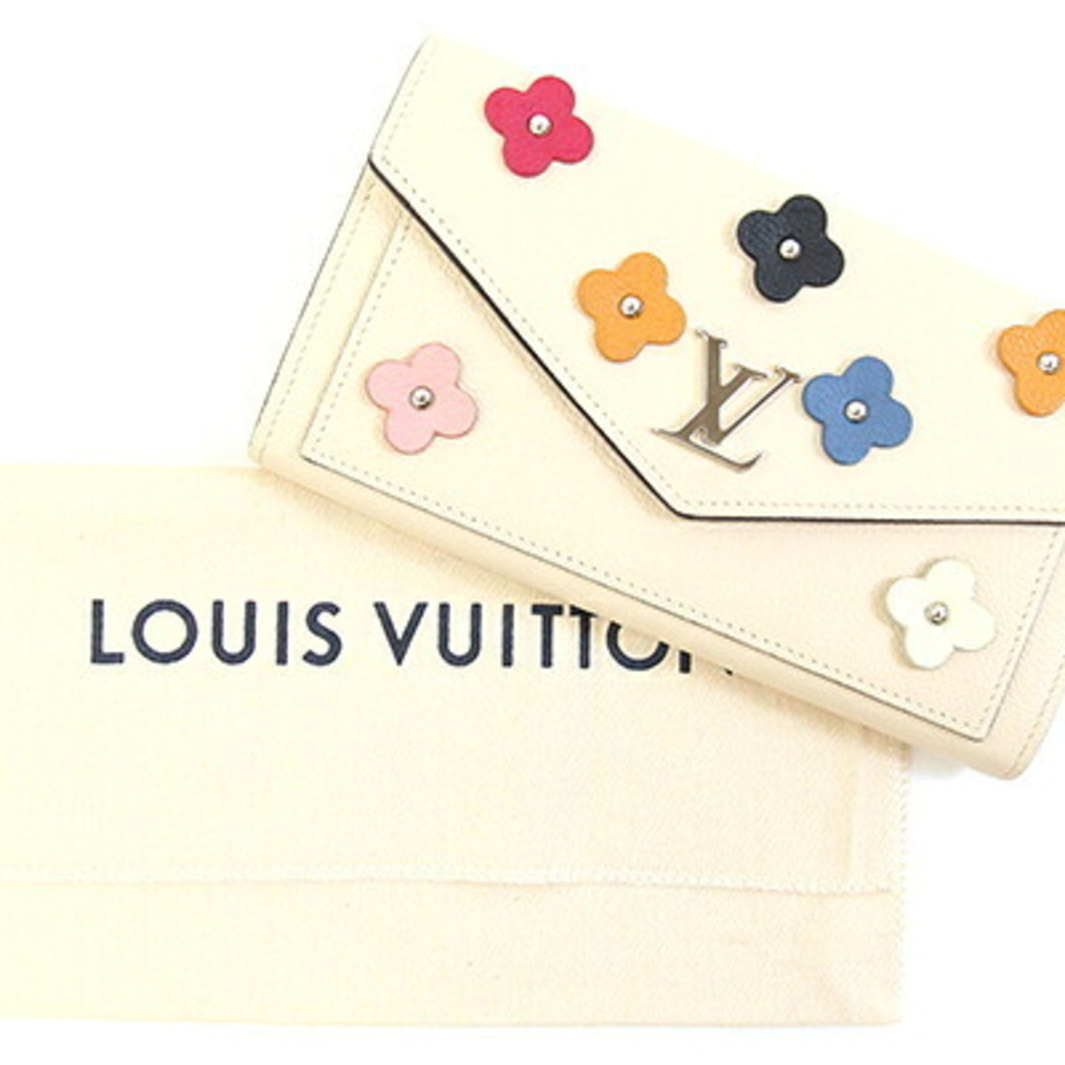 Louis Vuitton Taurillon Leather Long Wallet (Bi-Fold) (Pre-Owned)