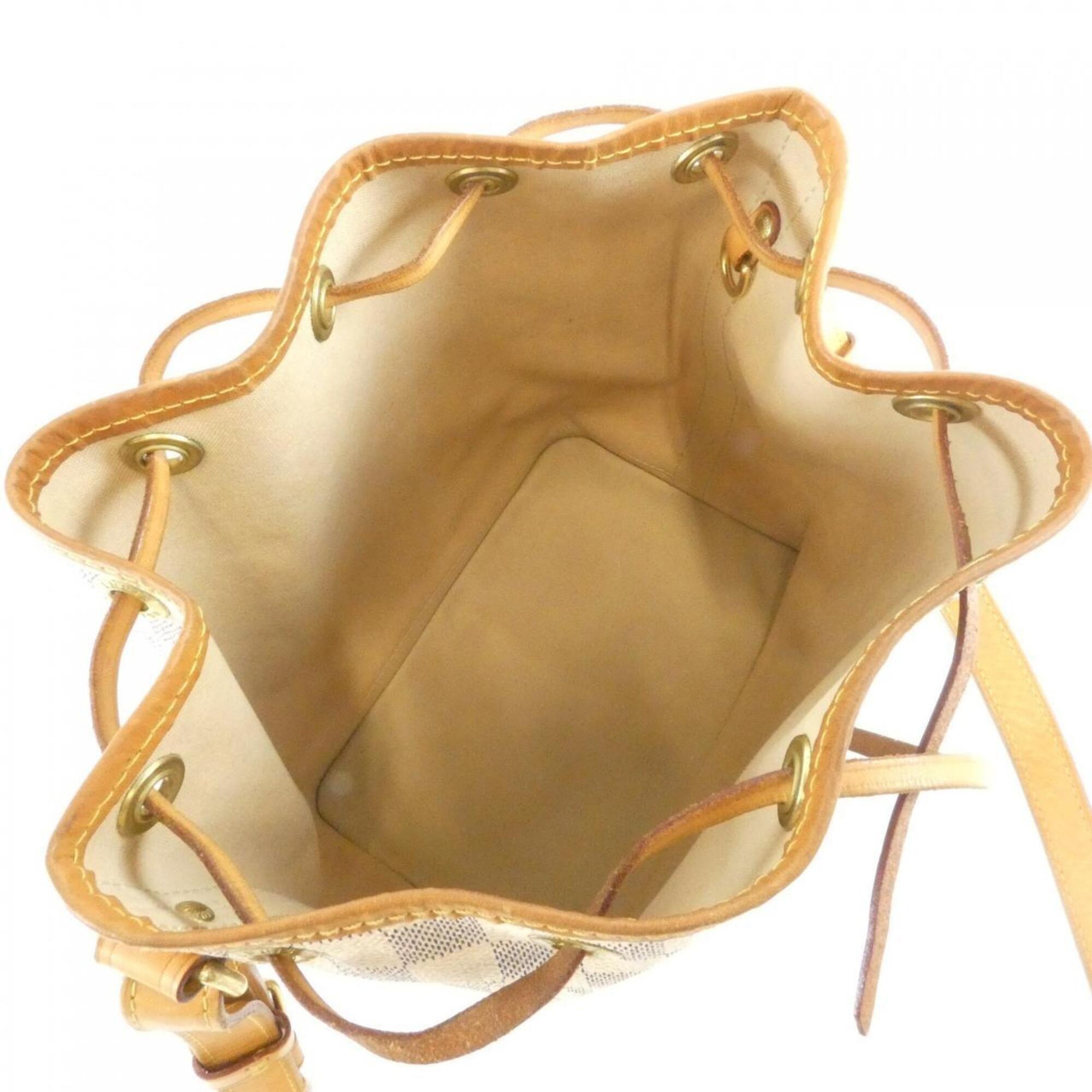 Louis Vuitton Azur Coated Canvas Shoulder Bag (Pre-Owned)