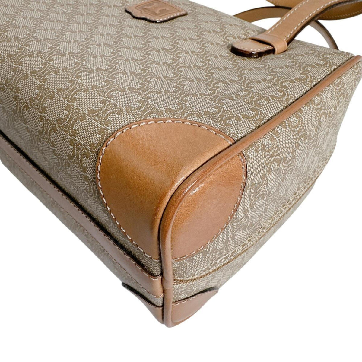 Celine Brown Pvc Handbag (Pre-Owned)