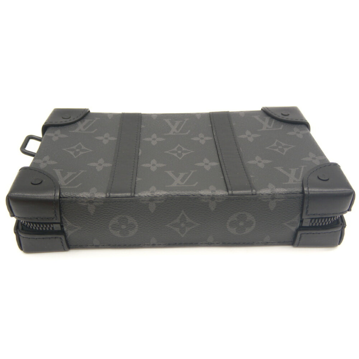 Louis Vuitton Black Monogram Eclipse Leather Shoulder Bag (Pre-Owned)