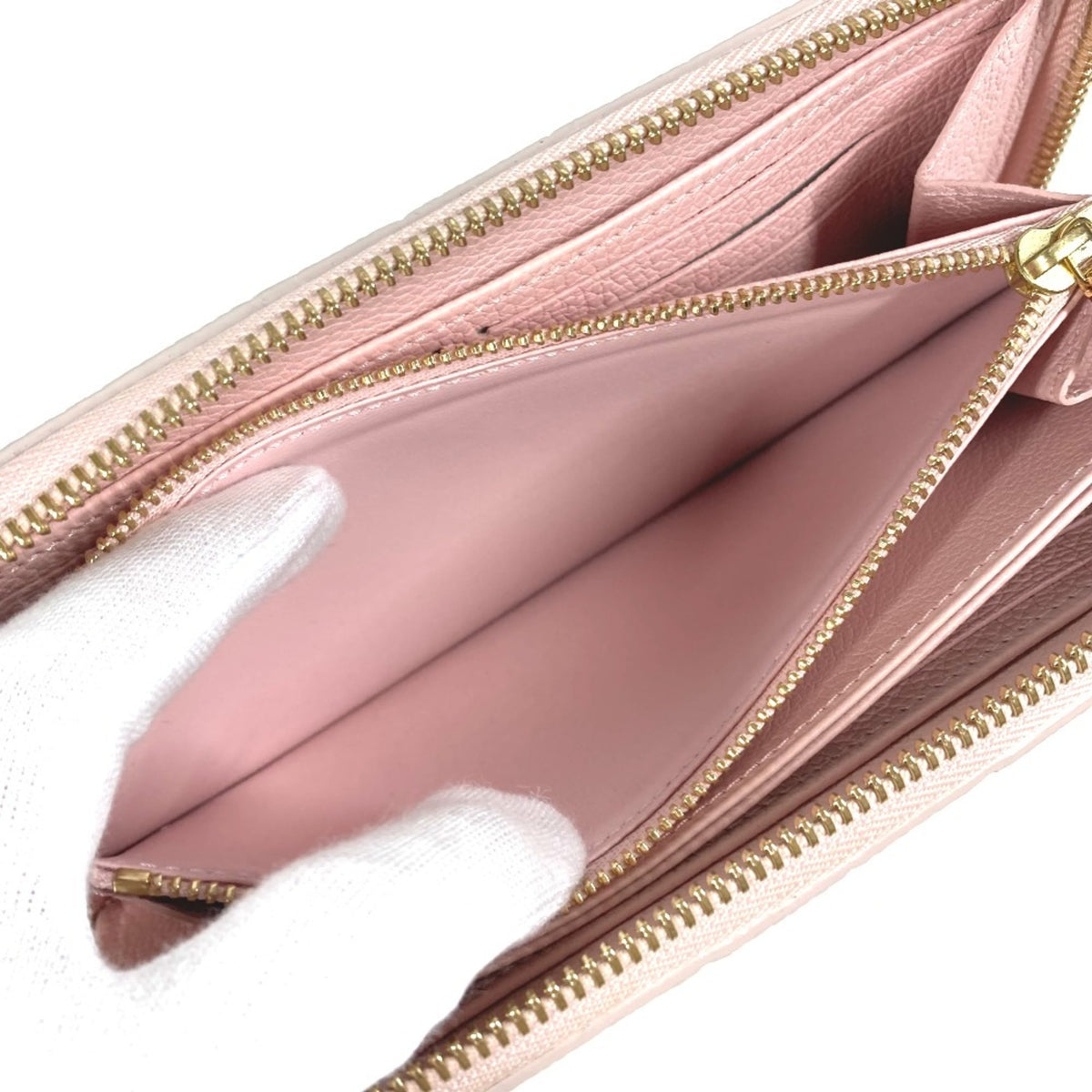 Louis Vuitton Monogram Empreinte Pink Monogram Empreinte Long Wallet (Bi-Fold) (Pre-Owned)