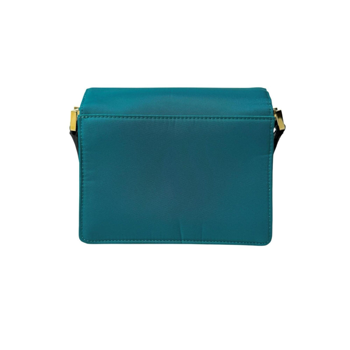 Marni Blue Green Nylon Shoulder Bag (Pre-Owned)