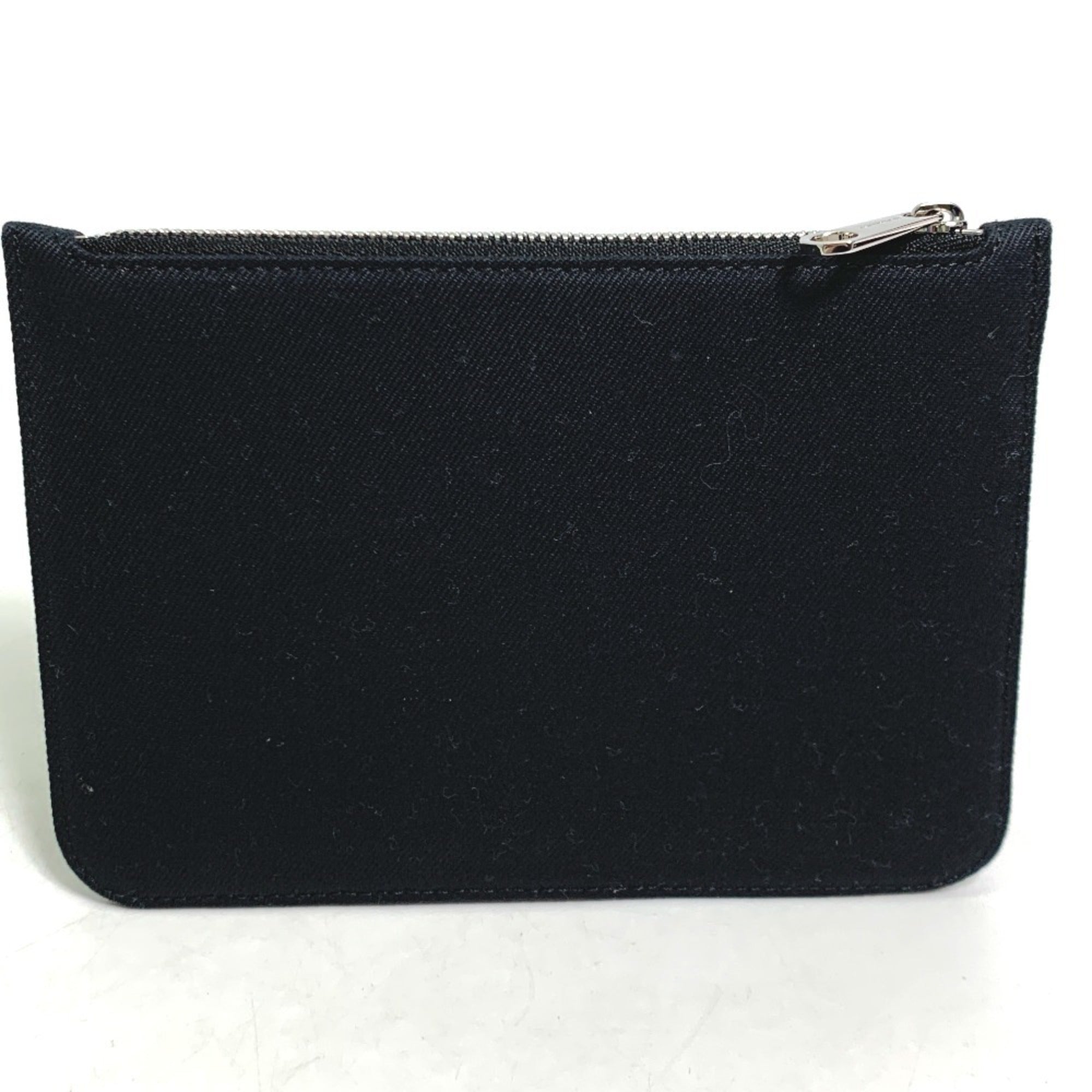 Burberry Black White Canvas Coin Purse/Coin Case (Pre-Owned)