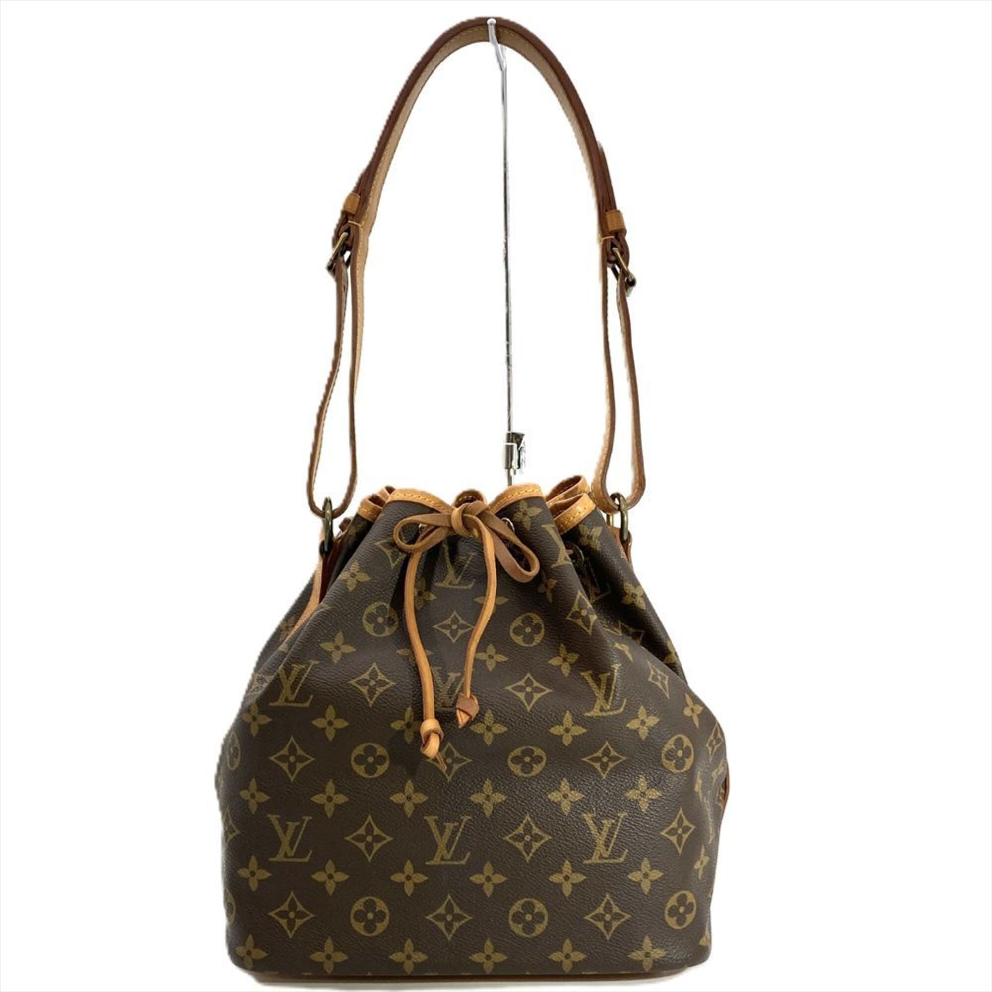 Louis Vuitton Brown Monogram Canvas Shoulder Bag (Pre-Owned)