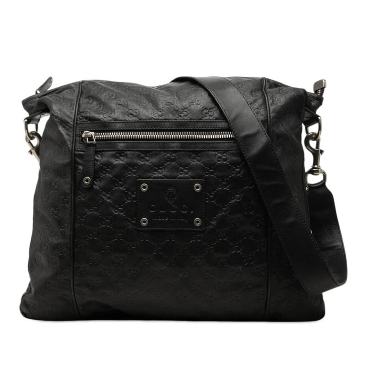Gucci Black Leather Shoulder Bag (Pre-Owned)