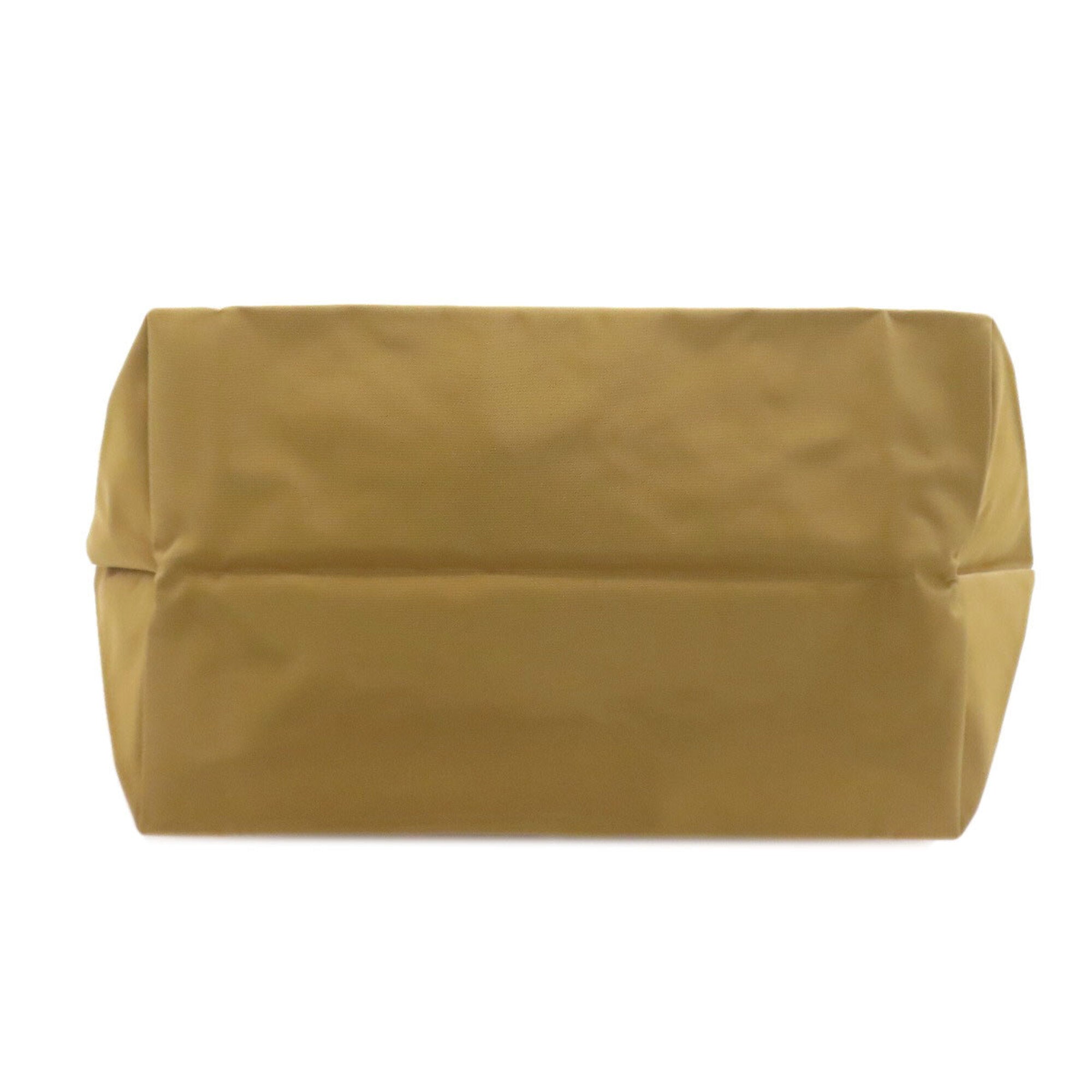 Longchamp Le Pliage Brown Nylon Tote Bag (Pre-Owned)