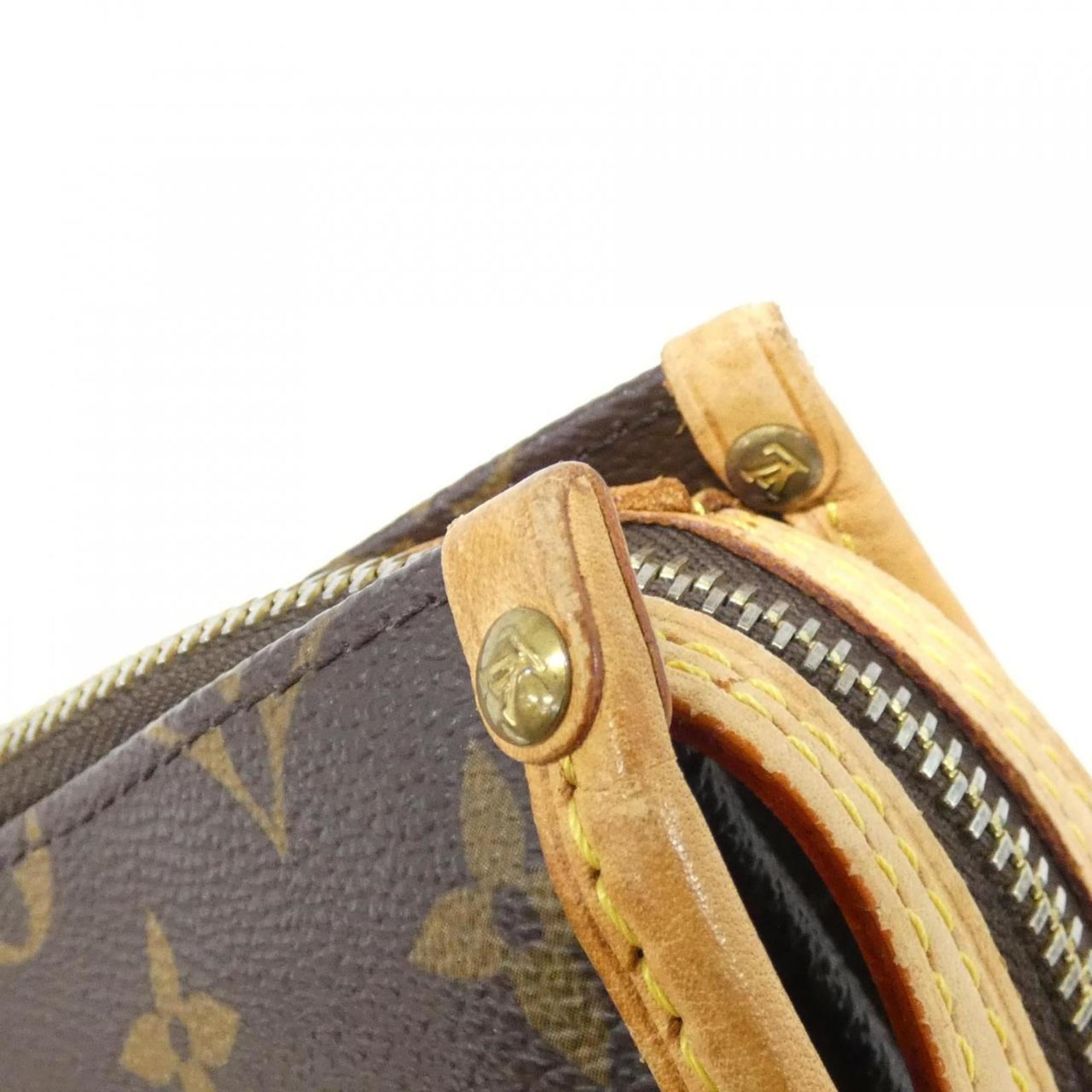 Louis Vuitton Brown Coated Canvas Handbag (Pre-Owned)