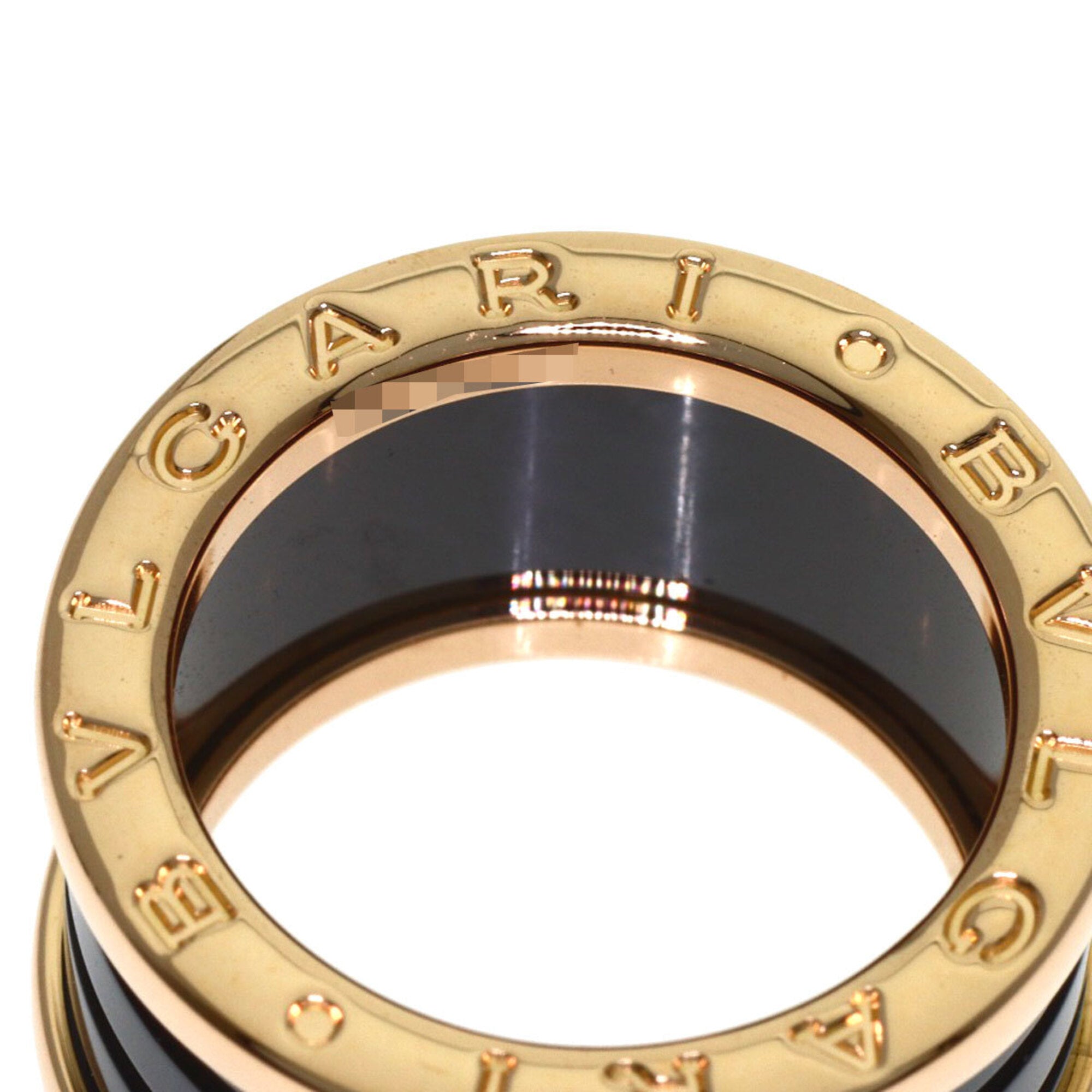 Bvlgari B.Zero1 Pink Gold (18K) Band Ring (Pre-Owned)