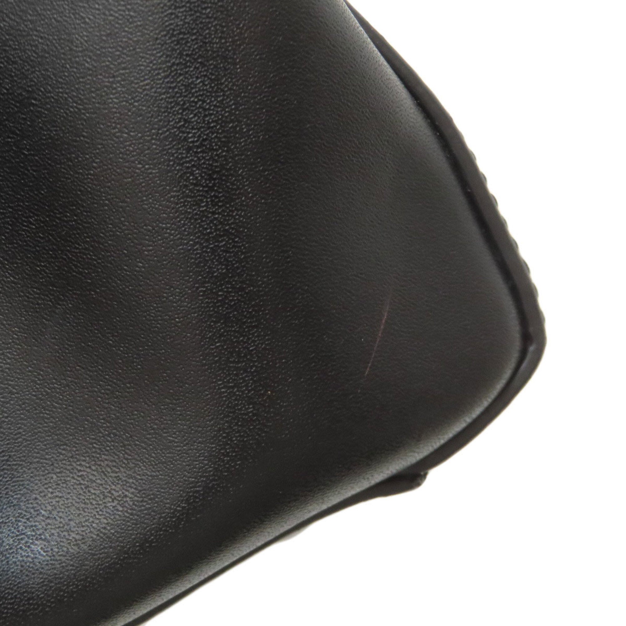 Salvatore Ferragamo Black Leather Tote Bag (Pre-Owned)