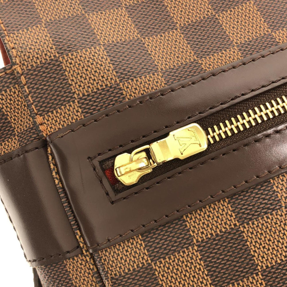 Louis Vuitton Ebene Coated Canvas Shoulder Bag (Pre-Owned)