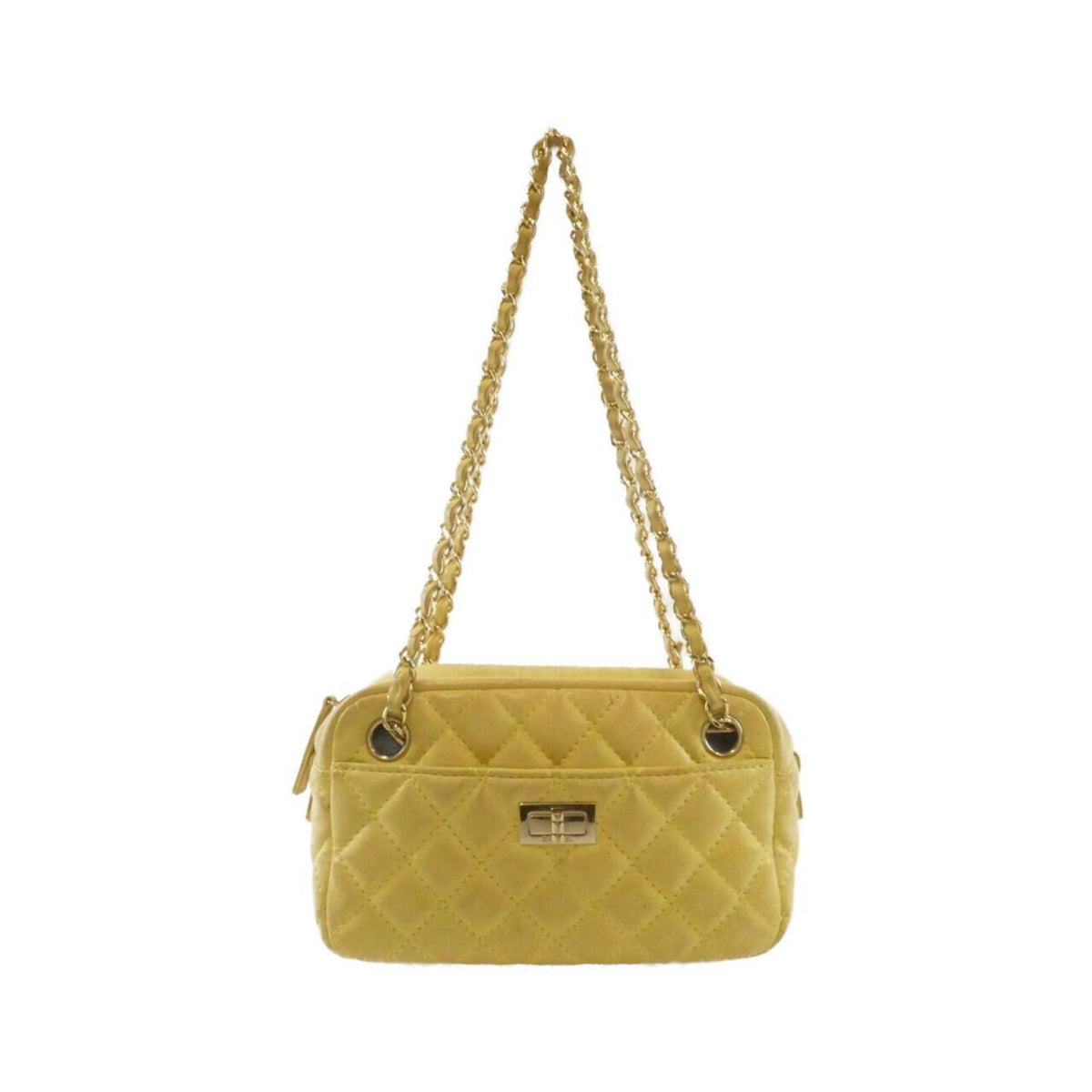 Chanel Yellow Shoulder Bag (Pre-Owned)