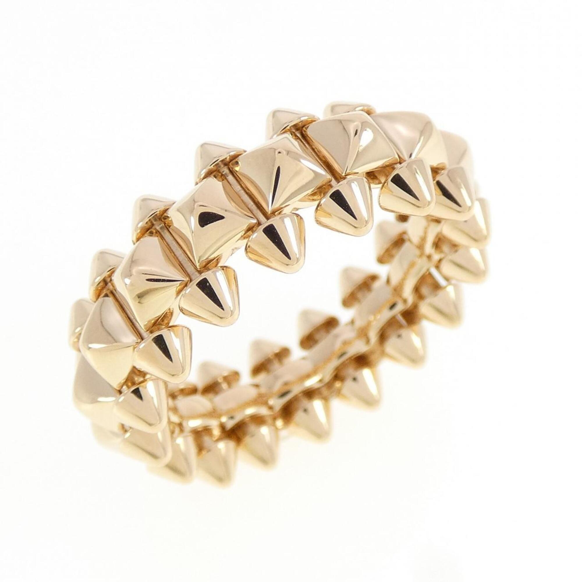 Cartier Crash Pink Gold (18K) Band Ring (Pre-Owned)