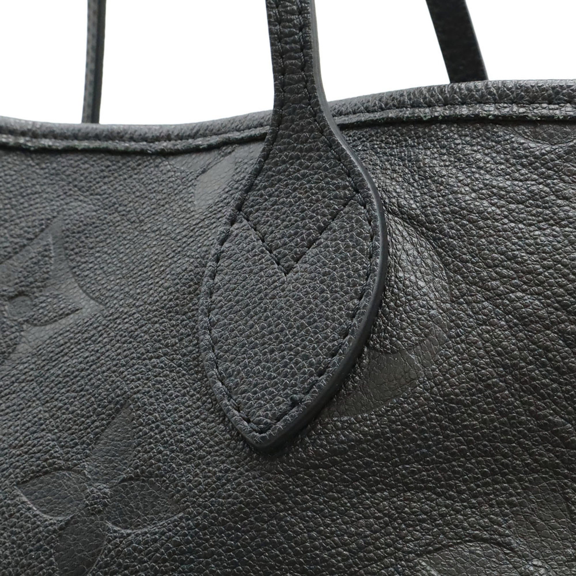 Louis Vuitton Noir Monogram Empreinte Pouch Shoulder Bag Tote Bag (Pre-Owned)