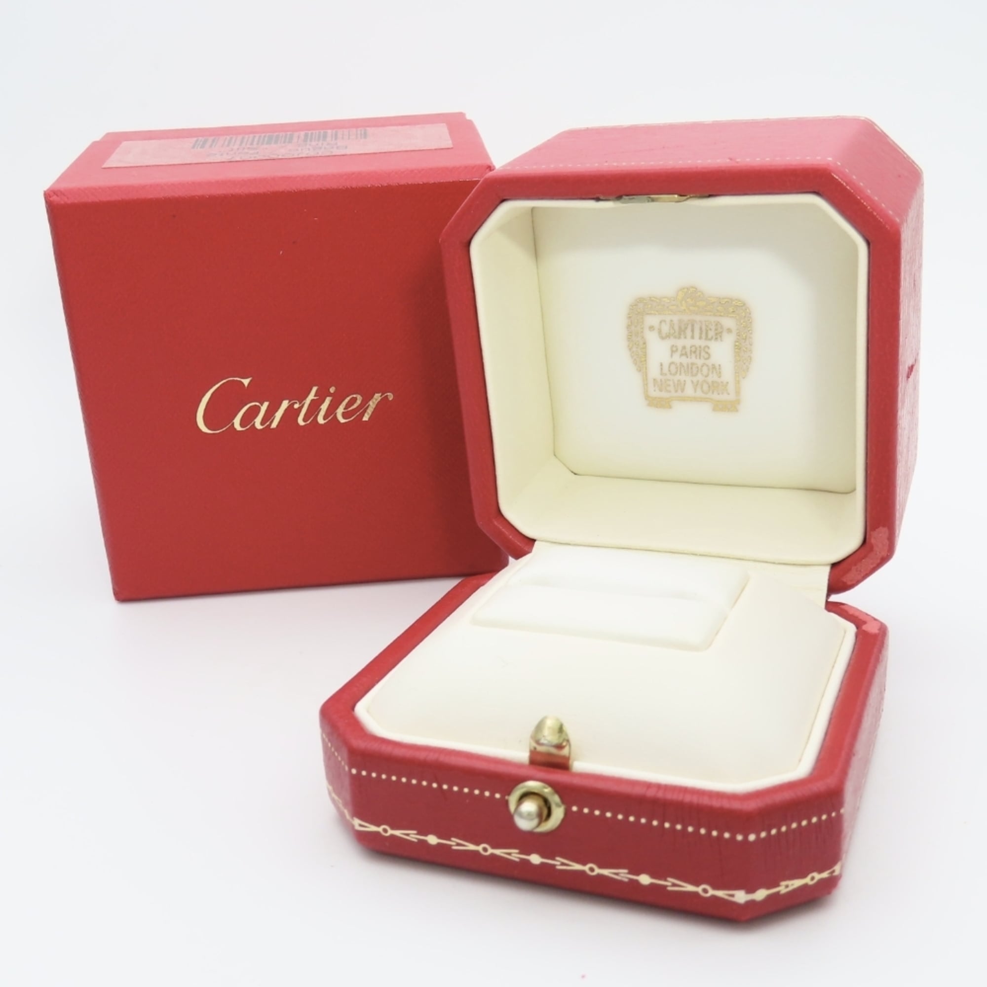 Cartier White Gold White Gold (18K) Band Ring (Pre-Owned)