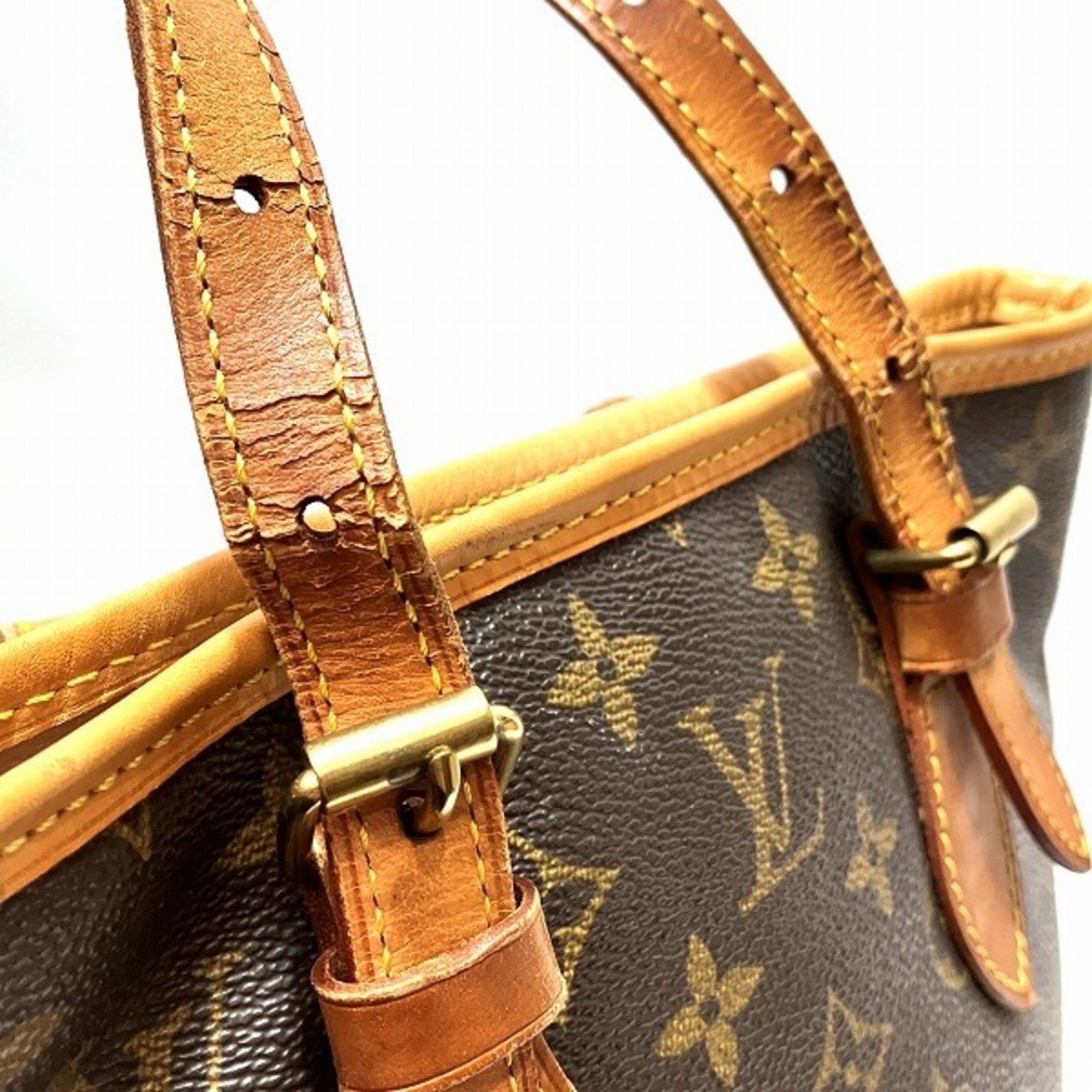 Louis Vuitton Brown Shoulder Bag Tote Bag (Pre-Owned)