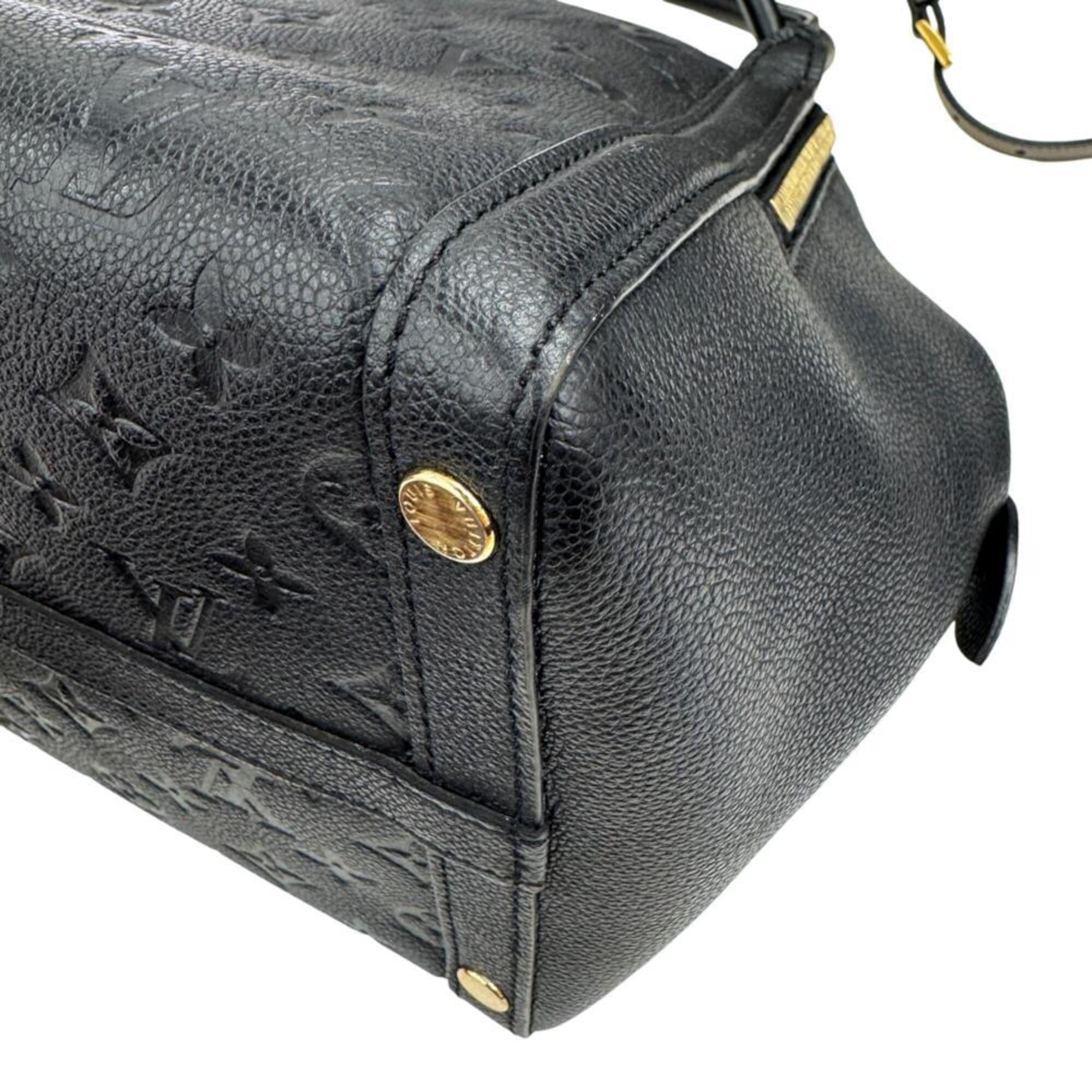Louis Vuitton Black Noir Monogram Empreinte Handbag (Pre-Owned)