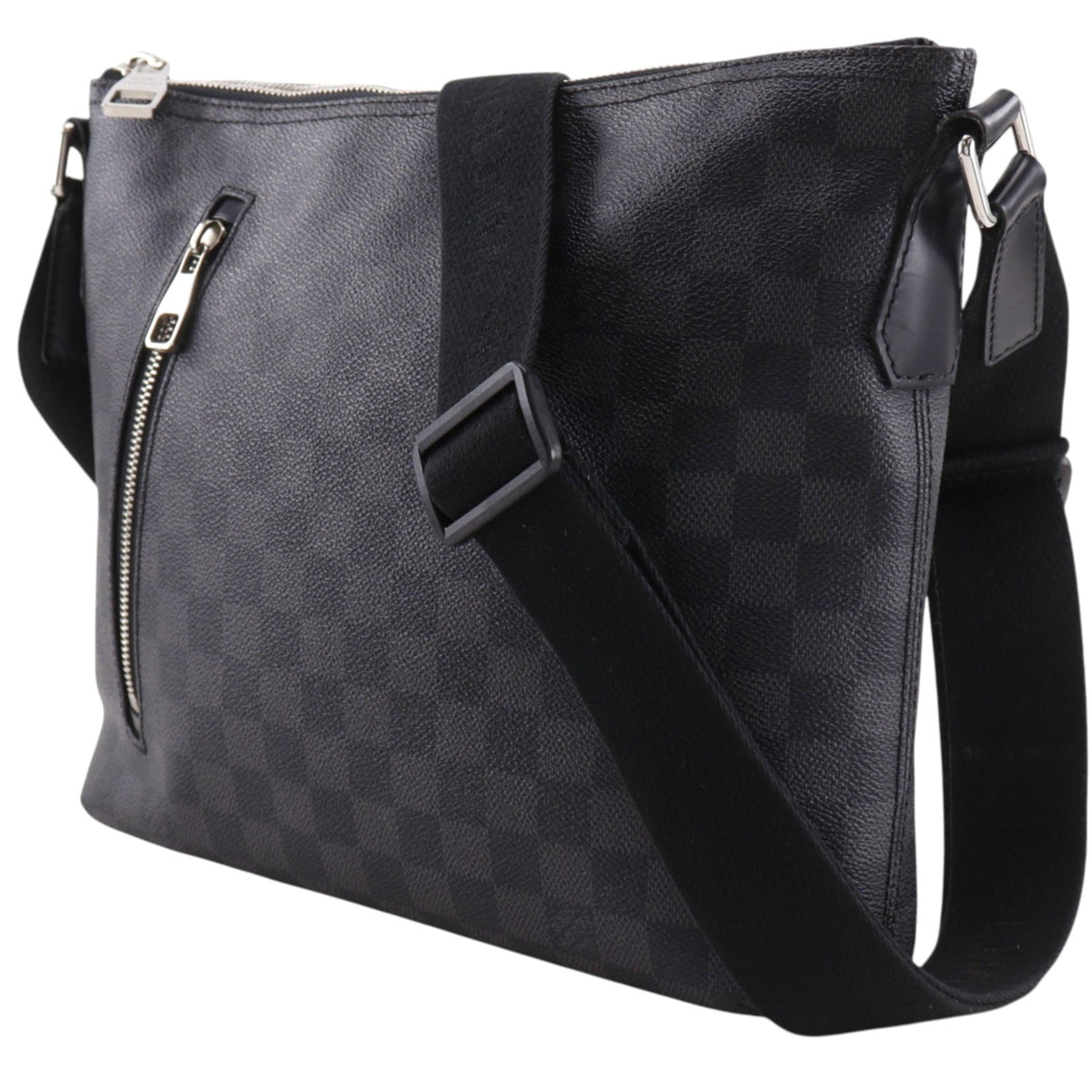 Louis Vuitton Damier Graphite Black Damier Graphite Shoulder Bag (Pre-Owned)