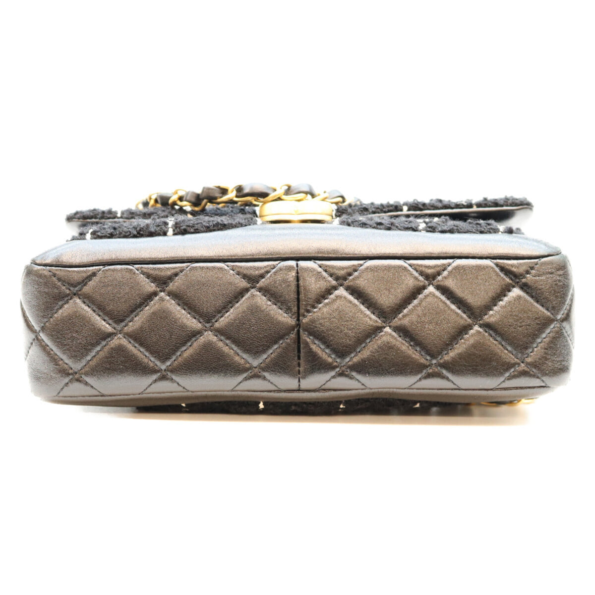 Chanel Black Tweed Shoulder Bag (Pre-Owned)