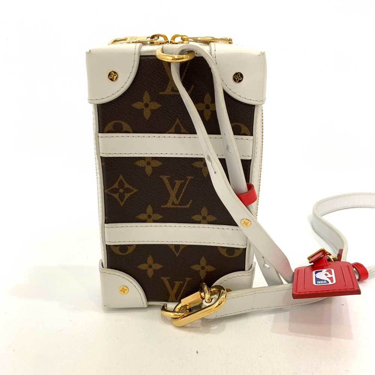 Louis Vuitton Monogram Brown White Monogram Shoulder Bag (Pre-Owned)