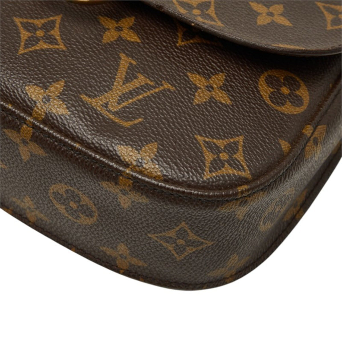 Louis Vuitton Brown Pvc Leather Shoulder Bag (Pre-Owned)